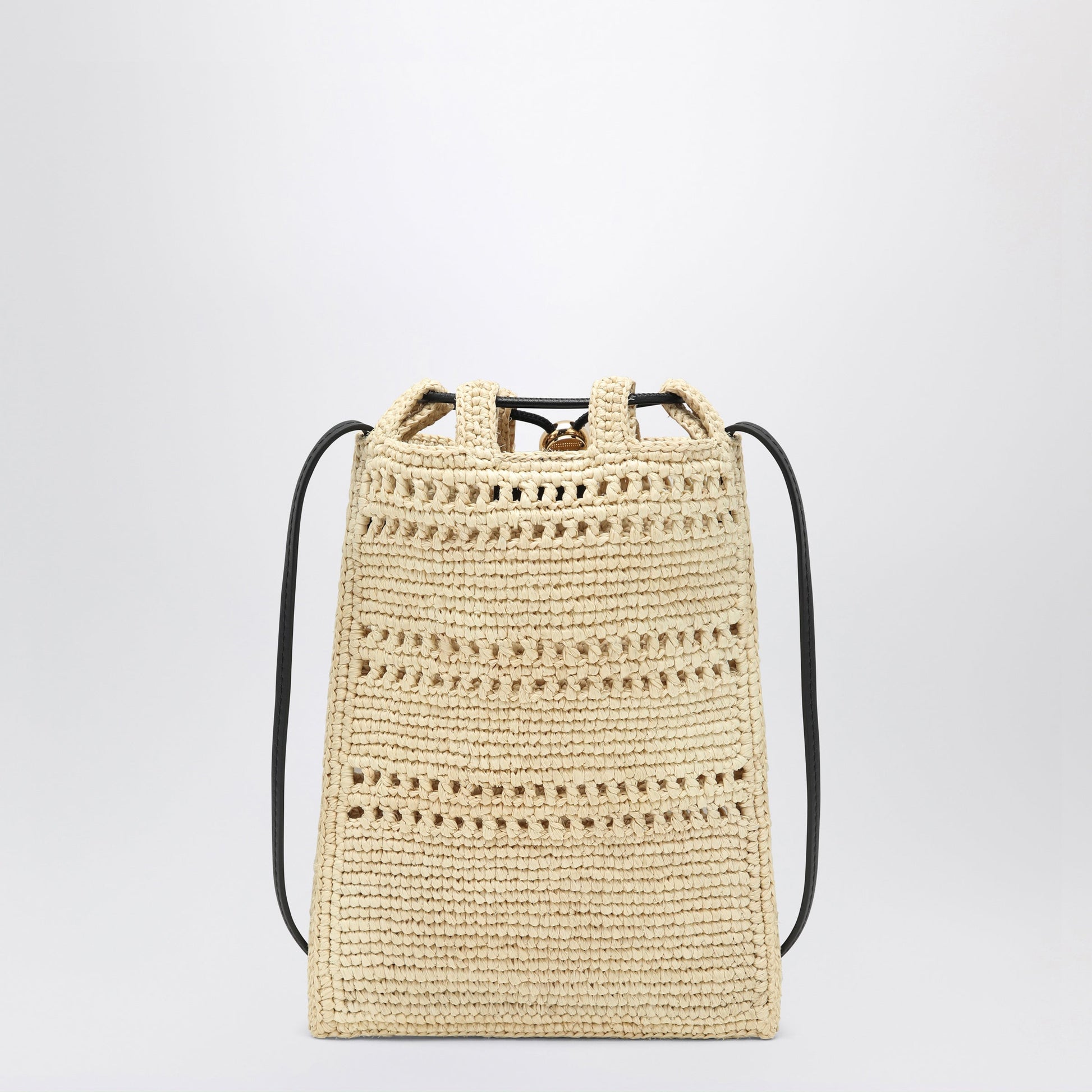 Loewe Raffia Drawstring Pouch Women LOEWE