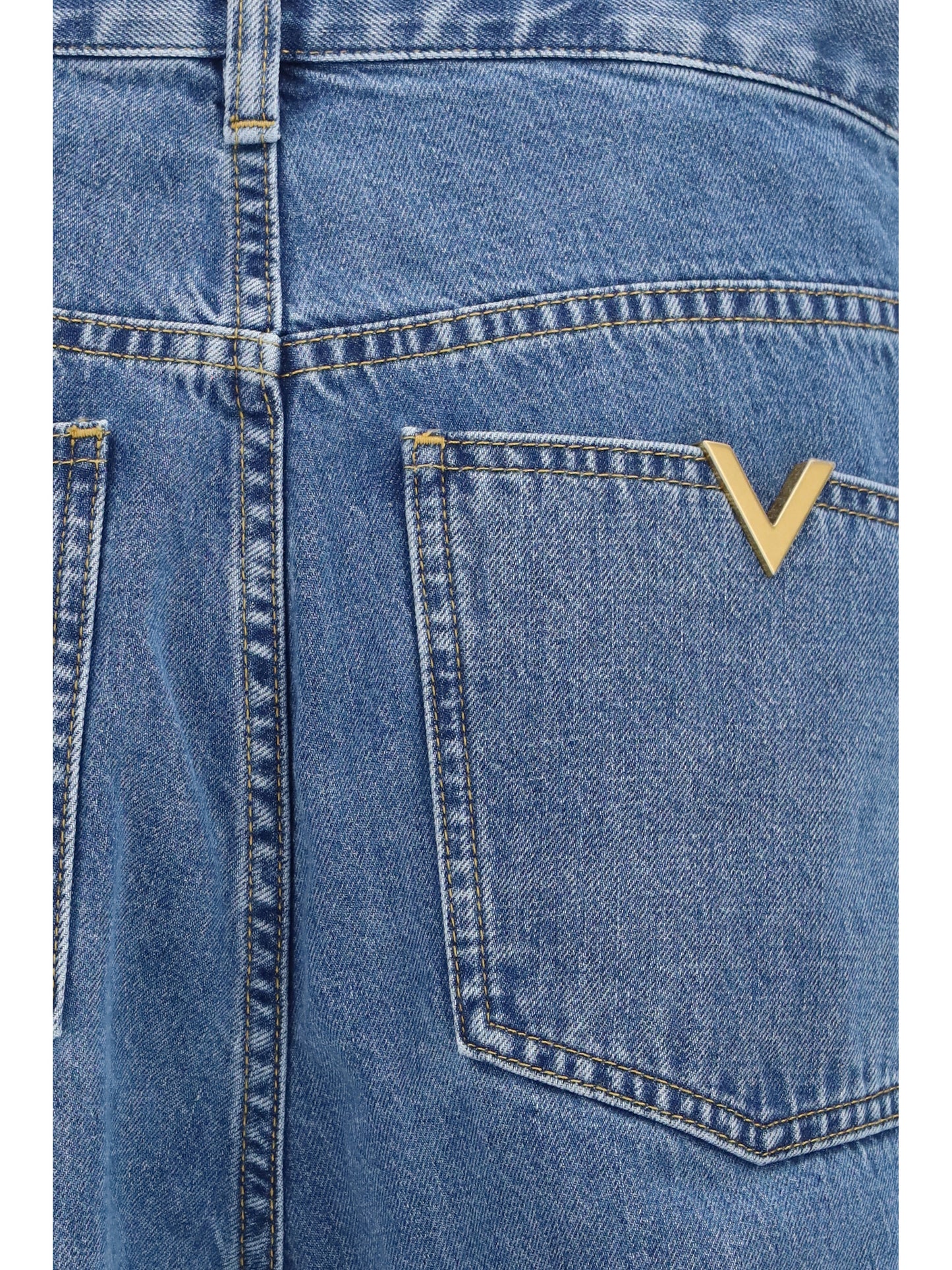 Valentino Men Straight-Leg Denim Jeans VALENTINO