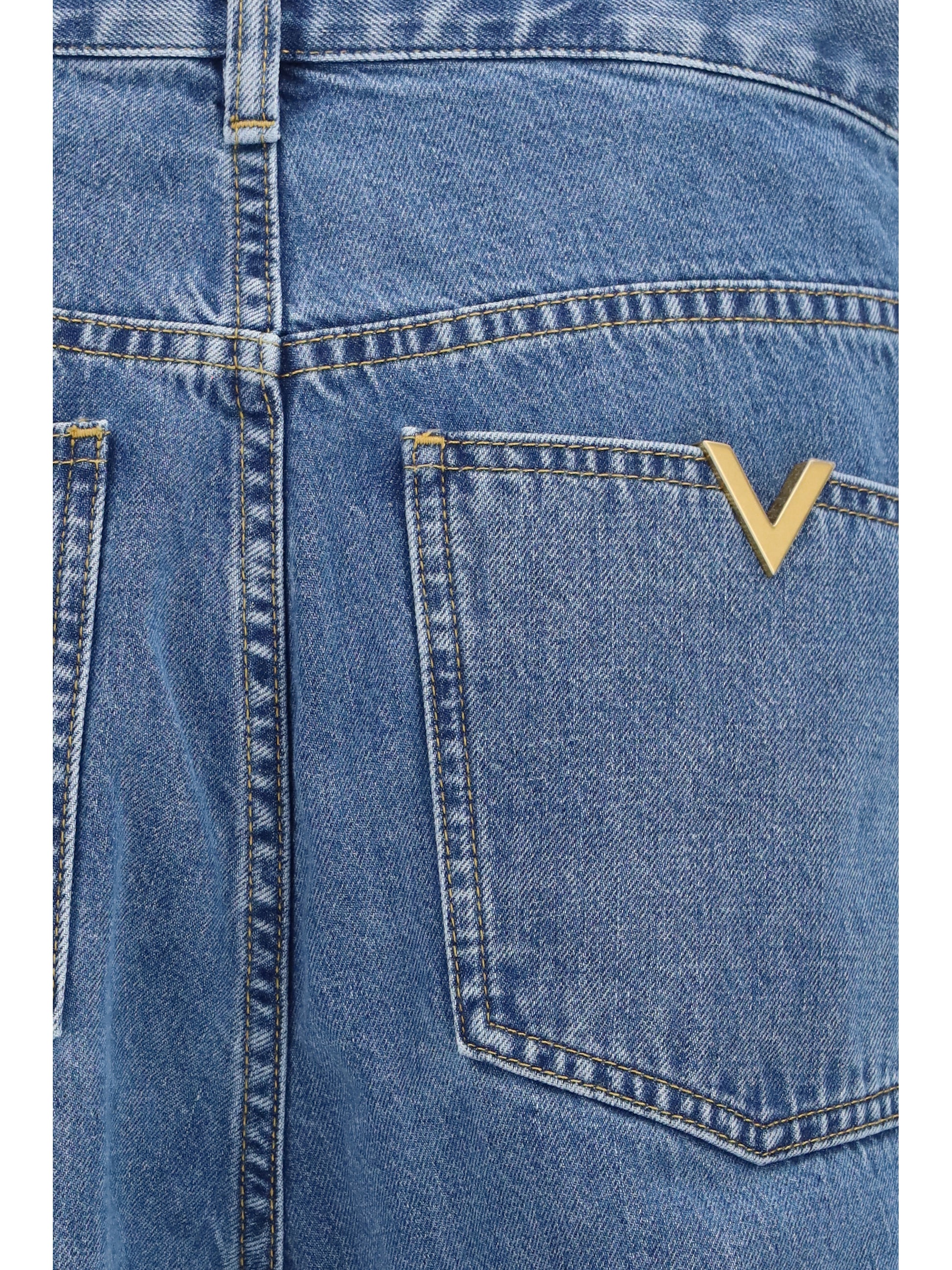 Valentino Men Straight-Leg Denim Jeans VALENTINO
