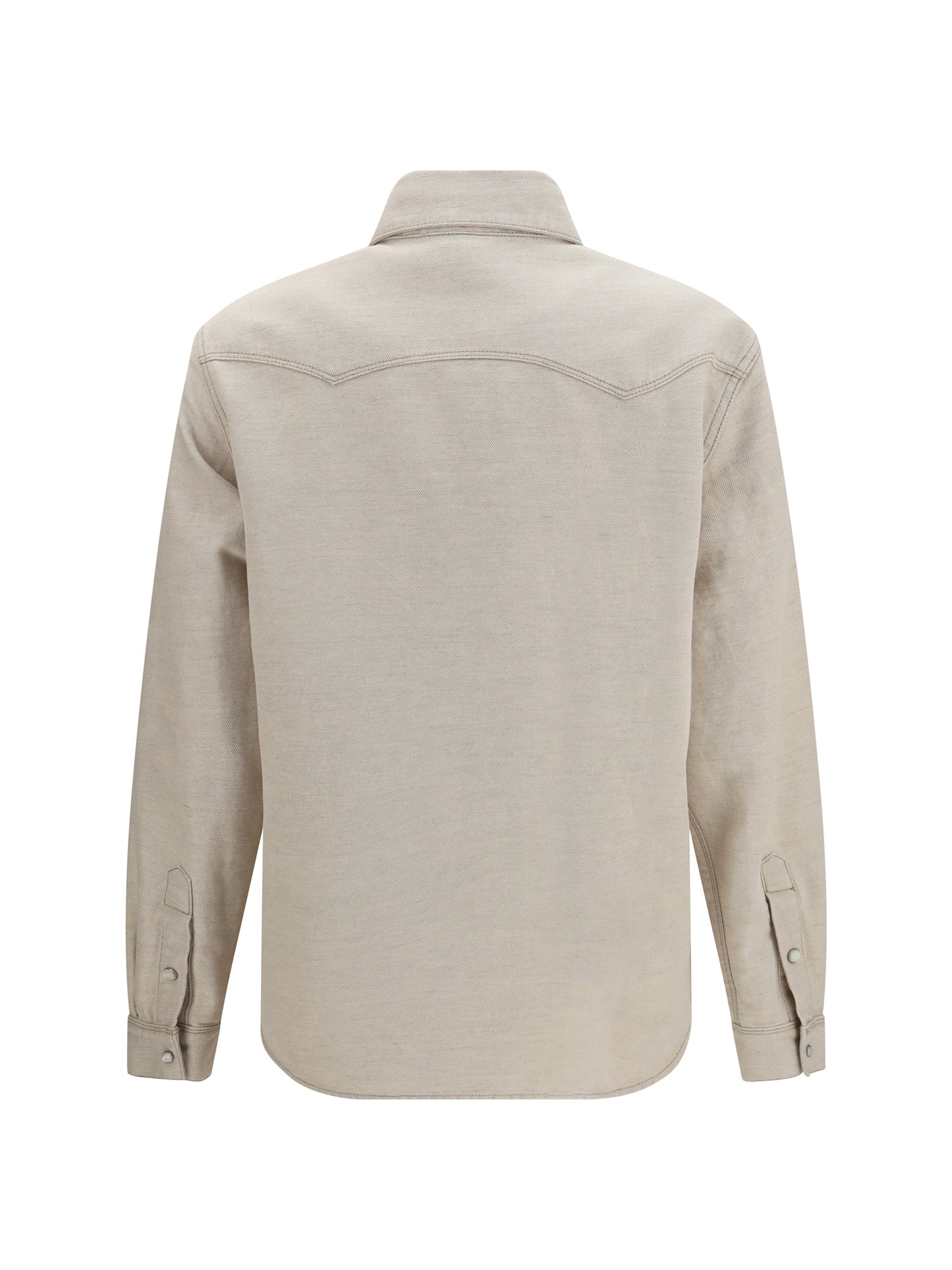 Fendi Women Selleria Denim Western Shirt FENDI