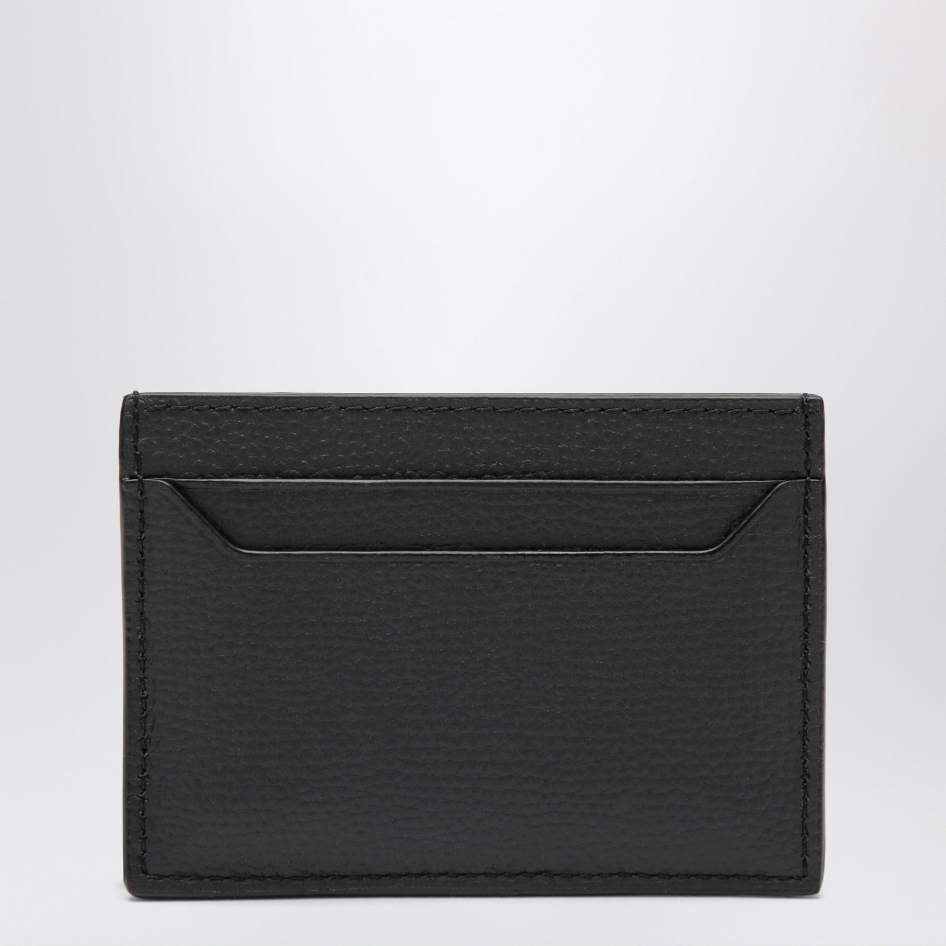 Loewe Black Anagram Card Holder In Leather Women LOEWE