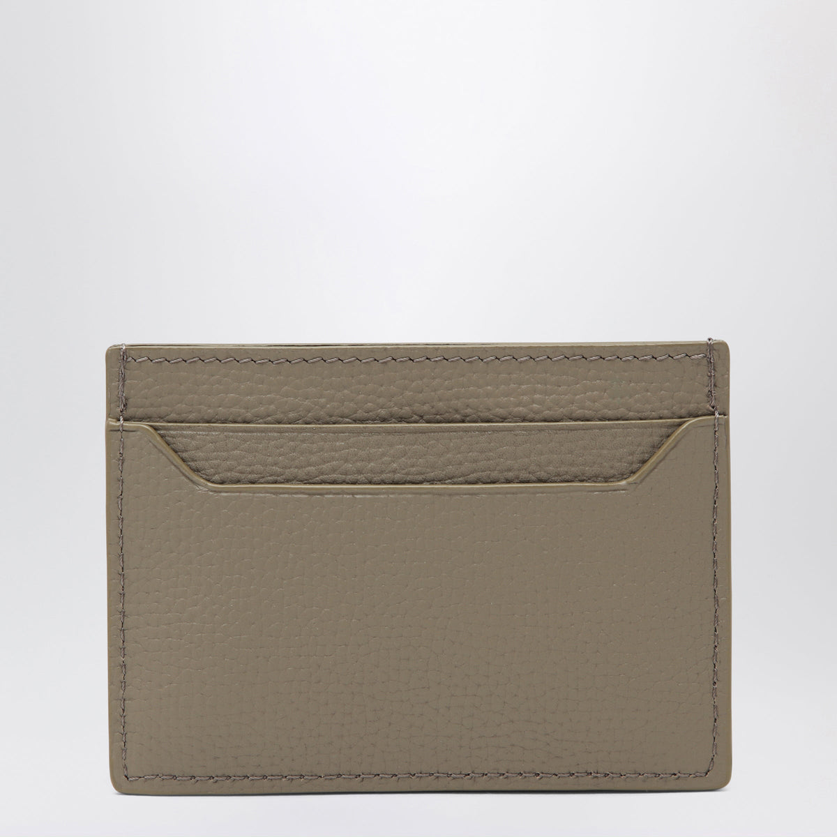 Loewe Anagram Leather Card Holder In Taupe Women LOEWE