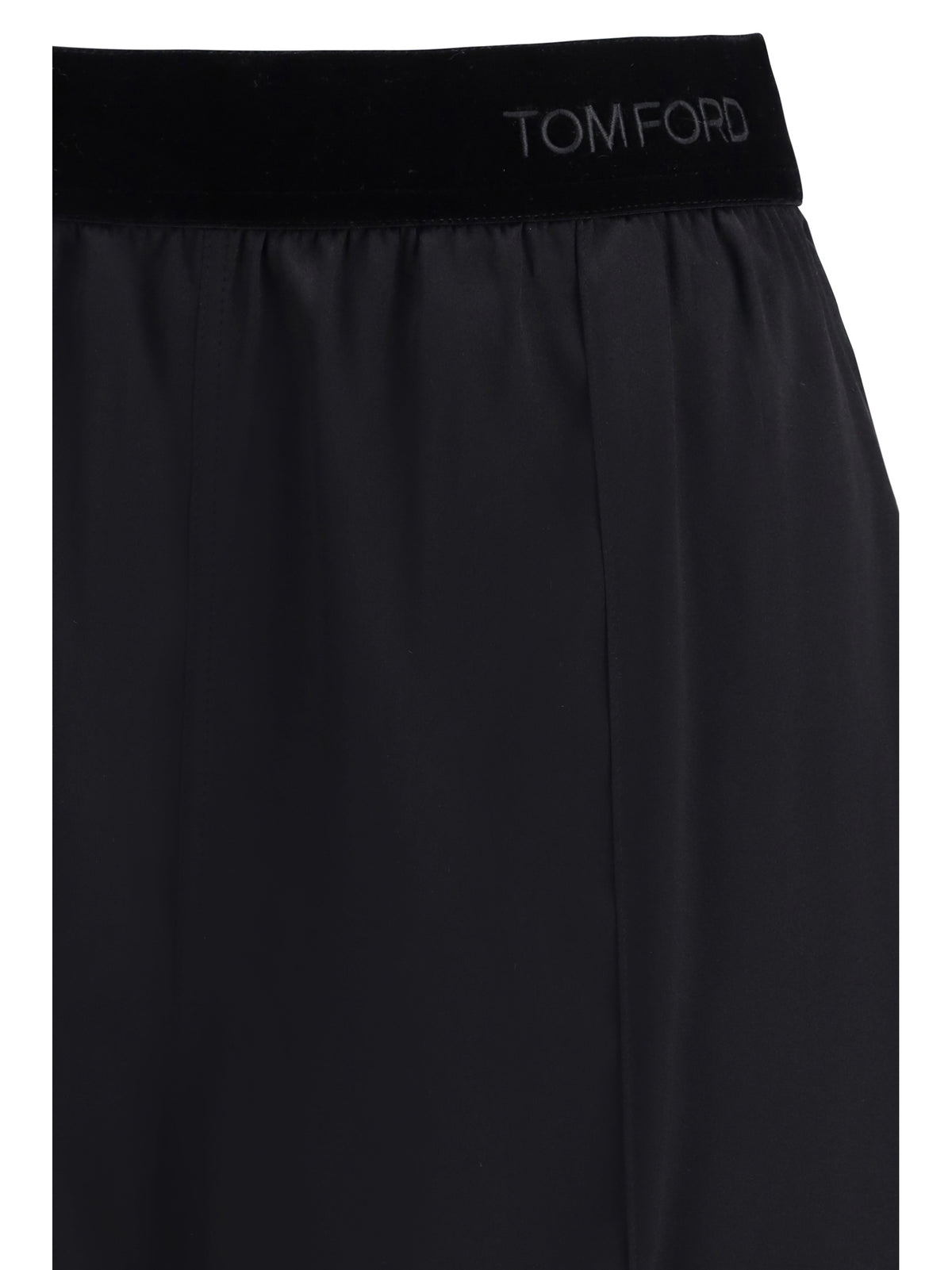 Tom Ford Women Stretch Silk Satin Pants TOM FORD