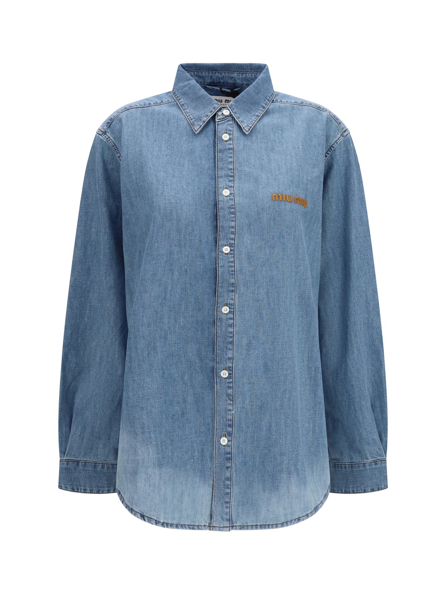 Miu Miu Women Chambray Shirt MIU MIU