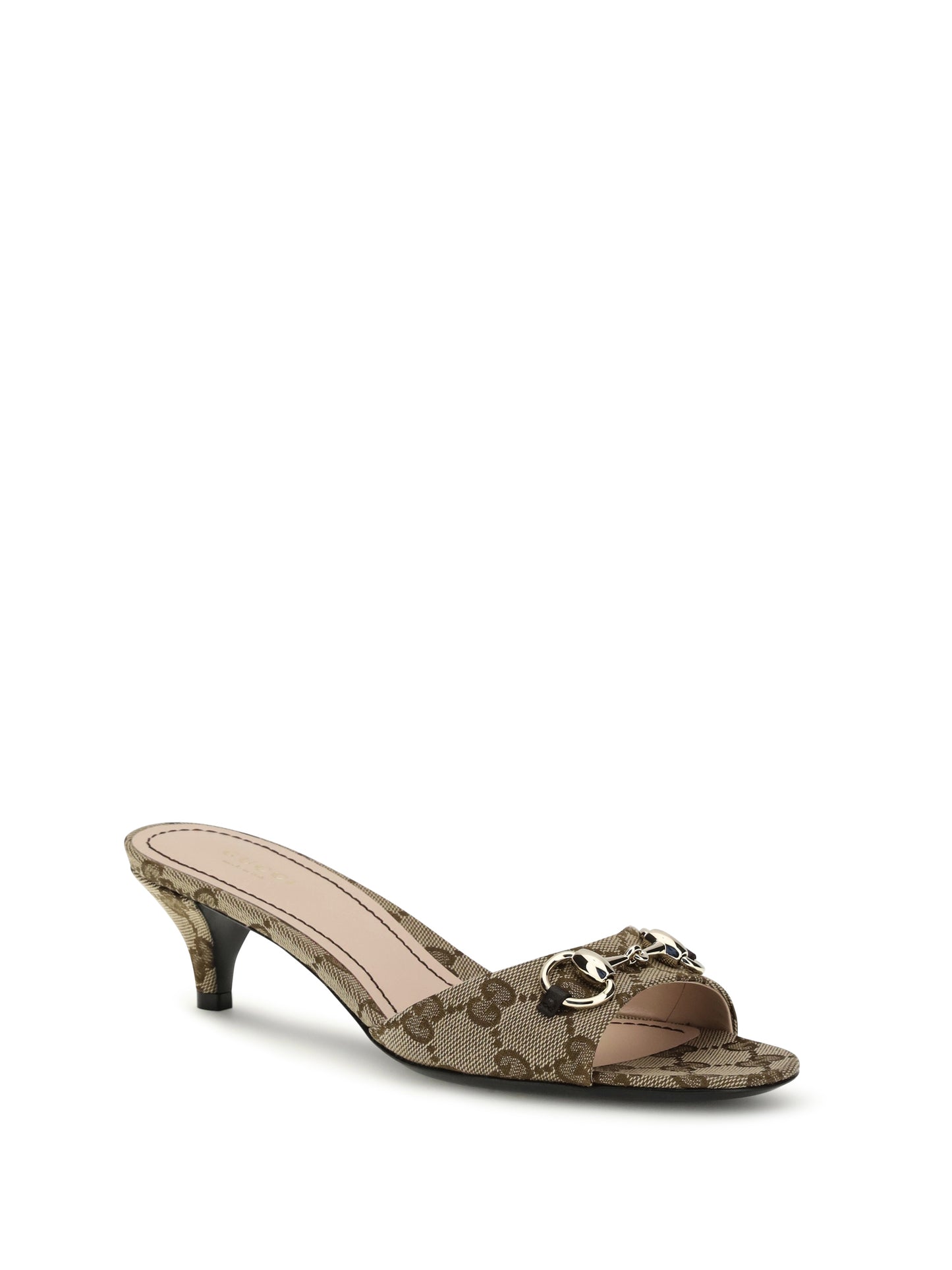 Gucci Women Slider Sandals With Buckle GUCCI