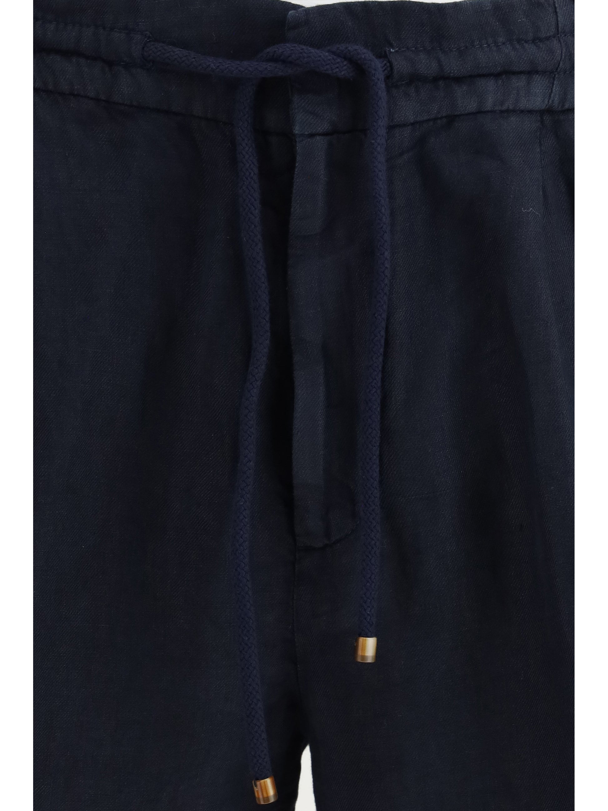 Brunello Cucinelli Men Linen Dyed Shorts BRUNELLO CUCINELLI