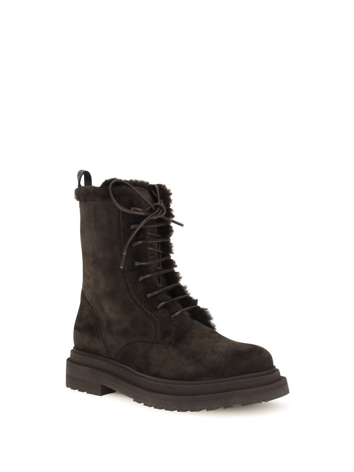 Brunello Cucinelli Women Laced Ankle Boots BRUNELLO CUCINELLI