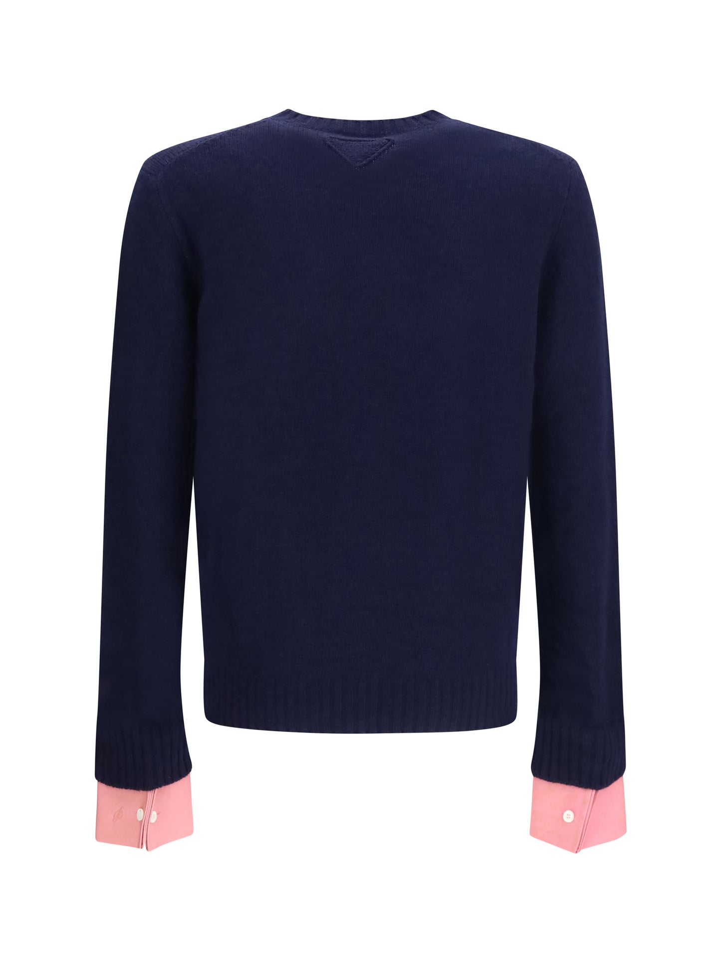 Prada Men Shetland Wool Crewneck Sweater PRADA