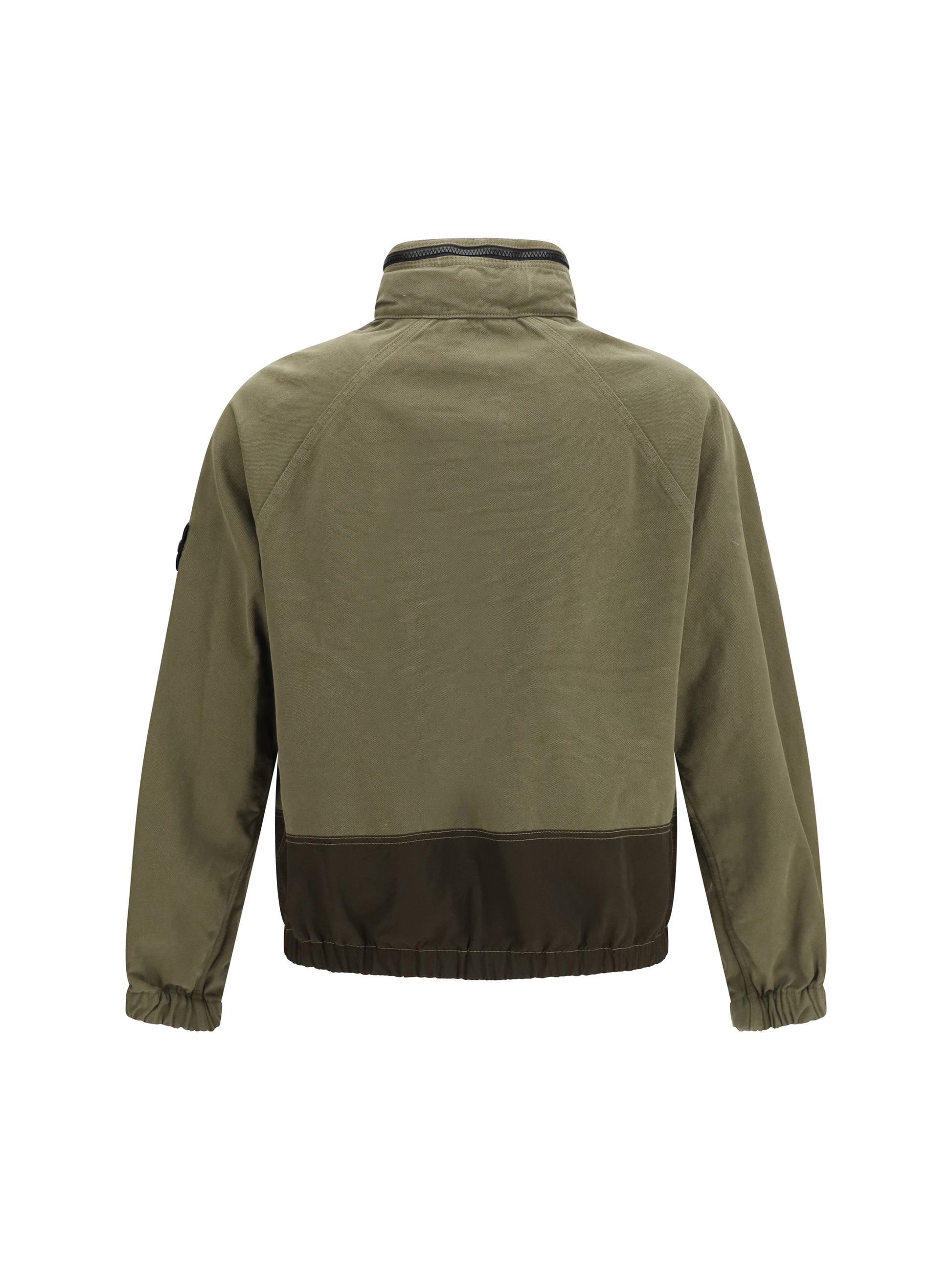 Stone Island Men Outwear Jacket With Pockets And Zipper Details STONE ISLAND