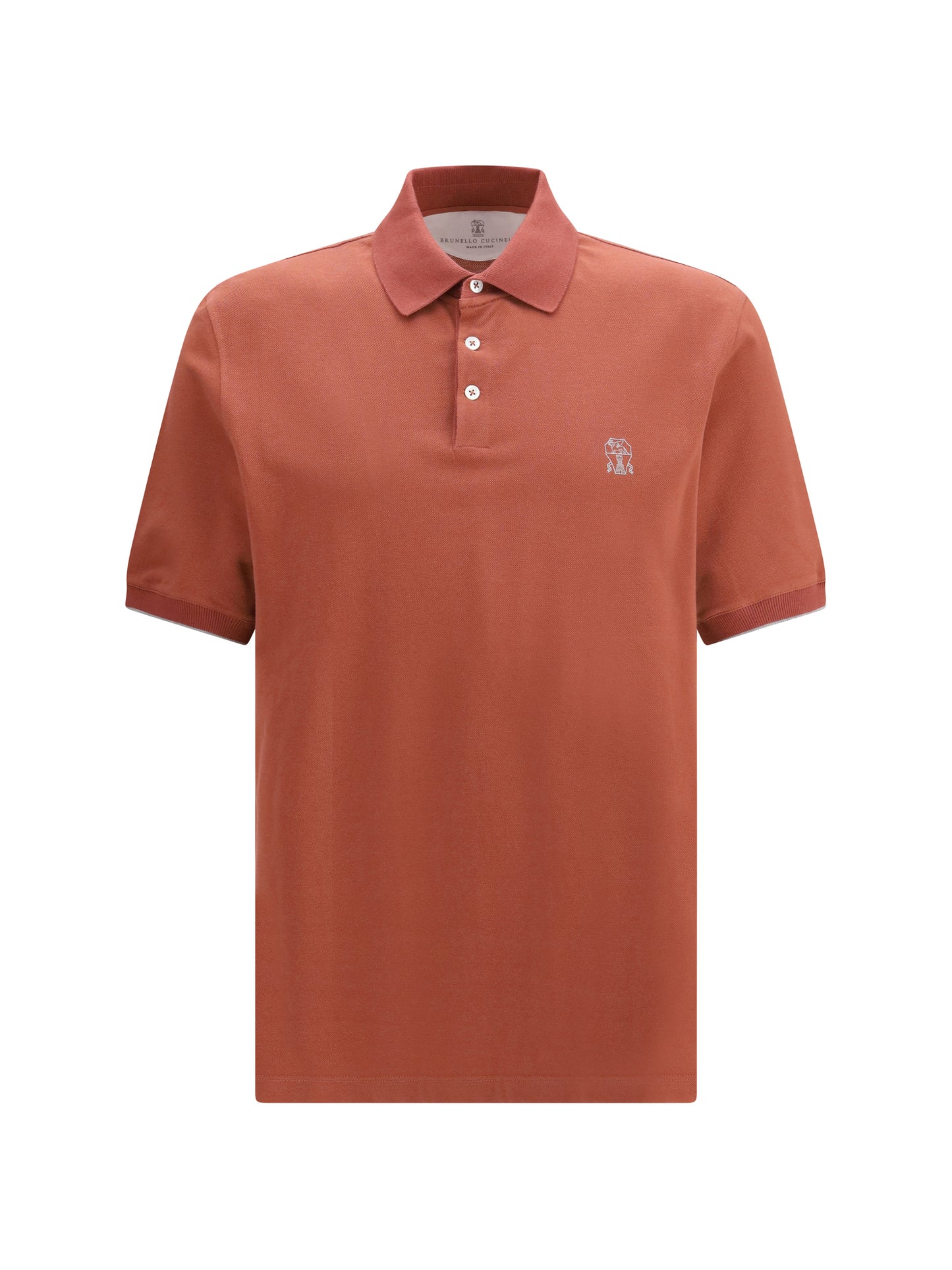 Brunello Cucinelli Men Cotton Polo BRUNELLO CUCINELLI