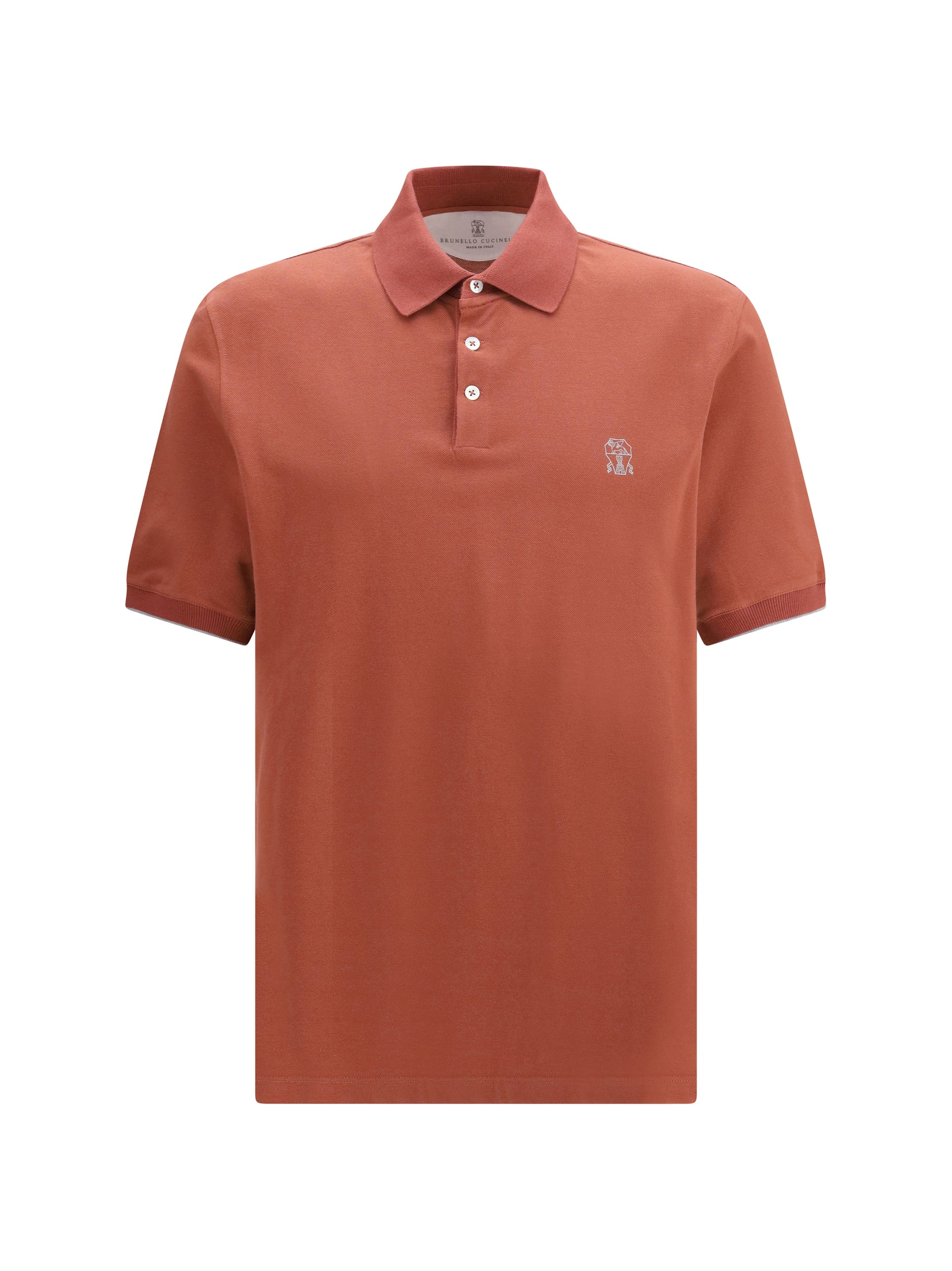 Brunello Cucinelli Men Cotton Polo BRUNELLO CUCINELLI