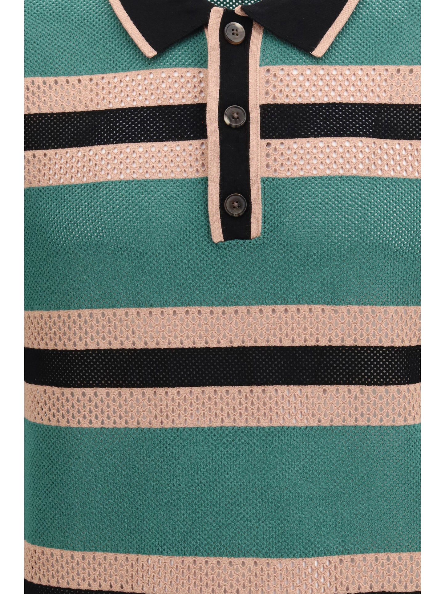Dries Van Noten Men Striped Polo Shirt DRIES VAN NOTEN