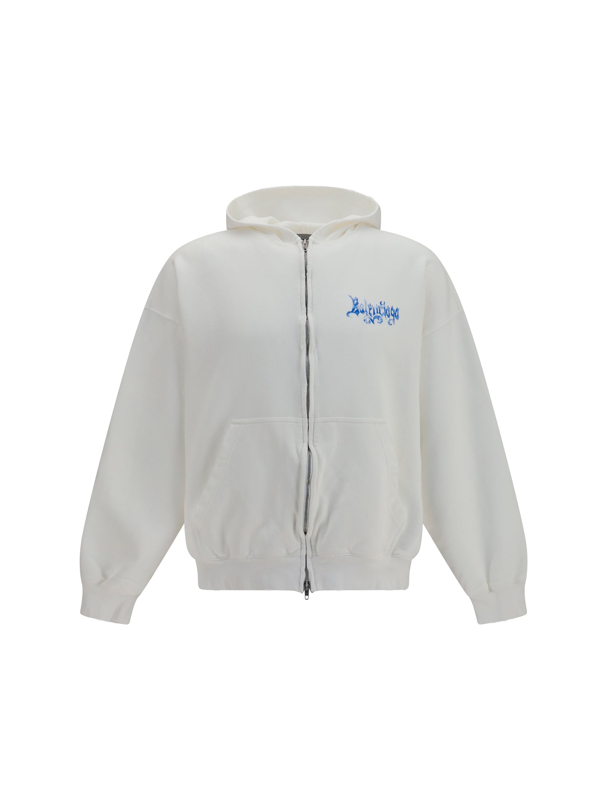 Balenciaga Men Sketchy Zip Hoodie BALENCIAGA