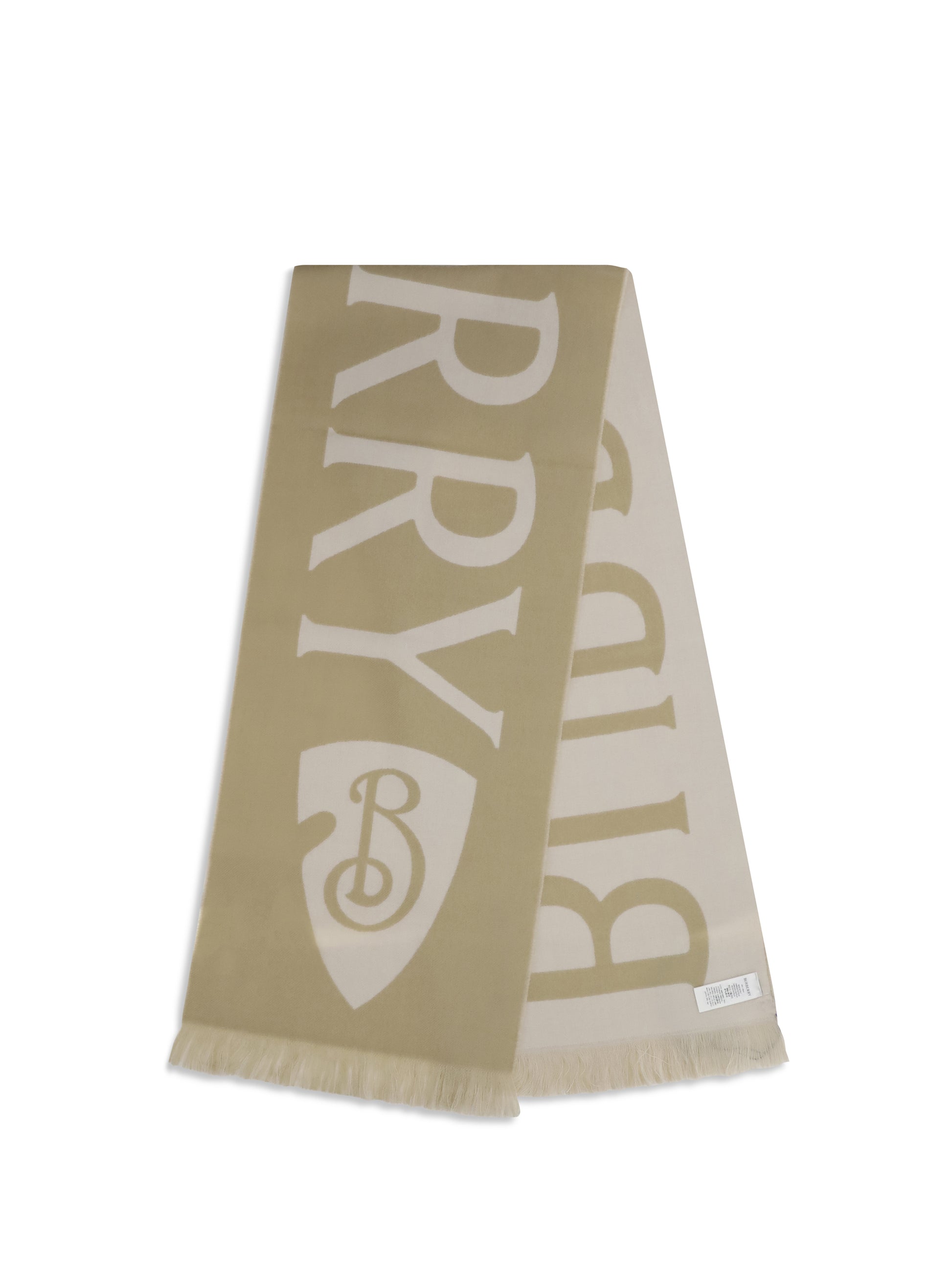 Burberry Women Logo Wool Scarf BURBERRY