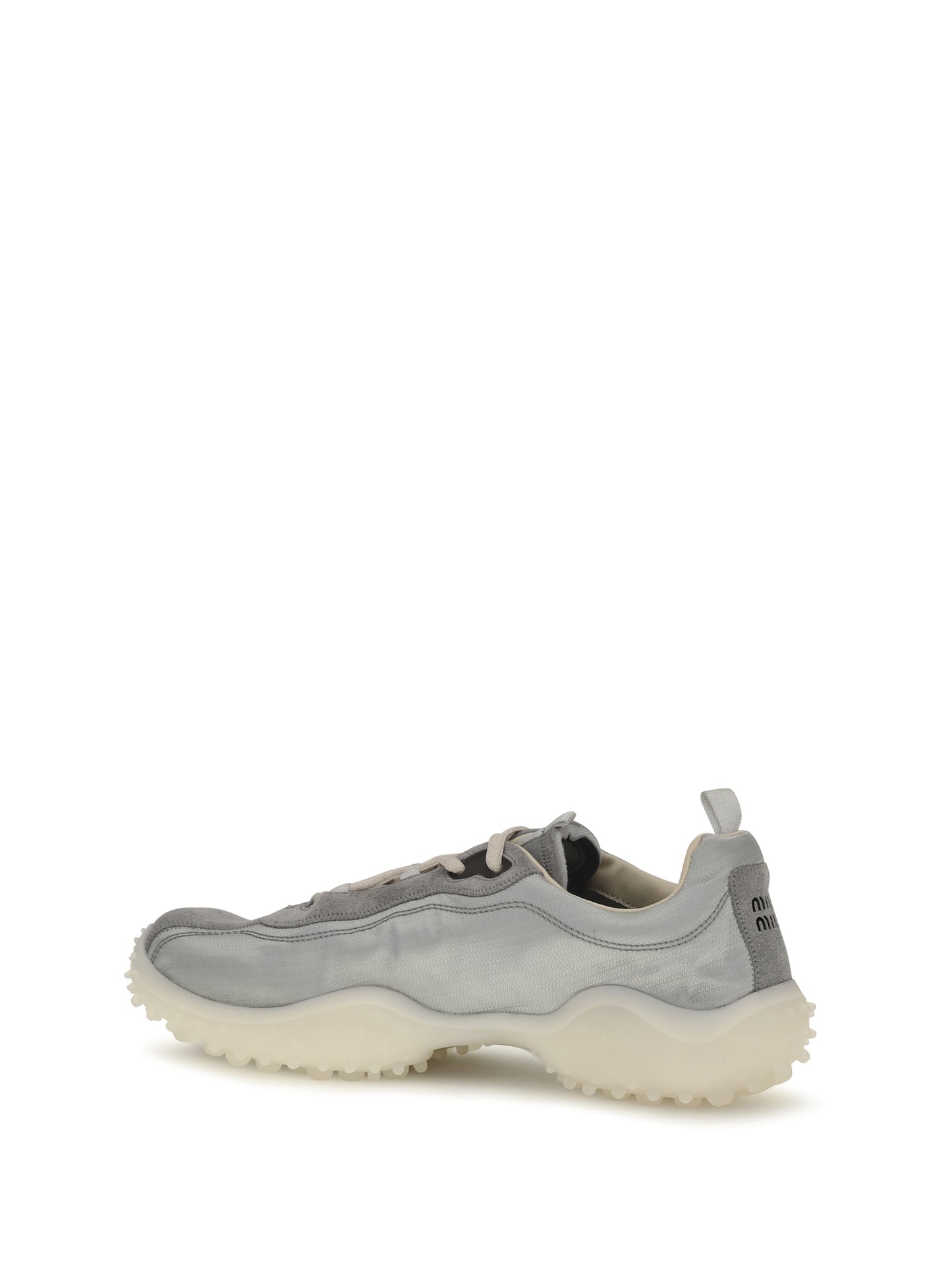 Miu Miu Women Bubble Sneakers In Technical Fabric And Suede MIU MIU