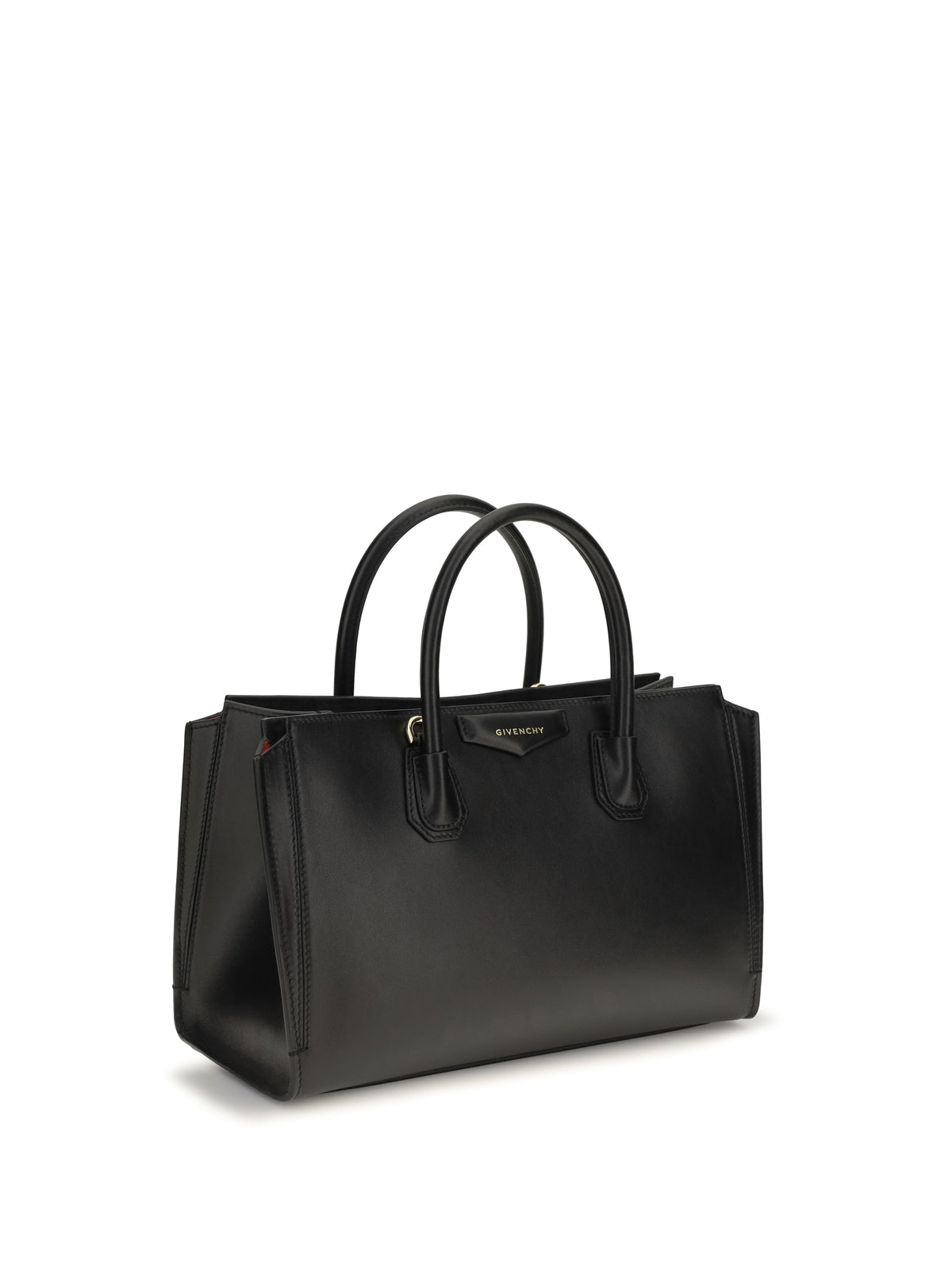 Givenchy Women Small Antigona Catchall Glossy Grained Leather Handbag GIVENCHY