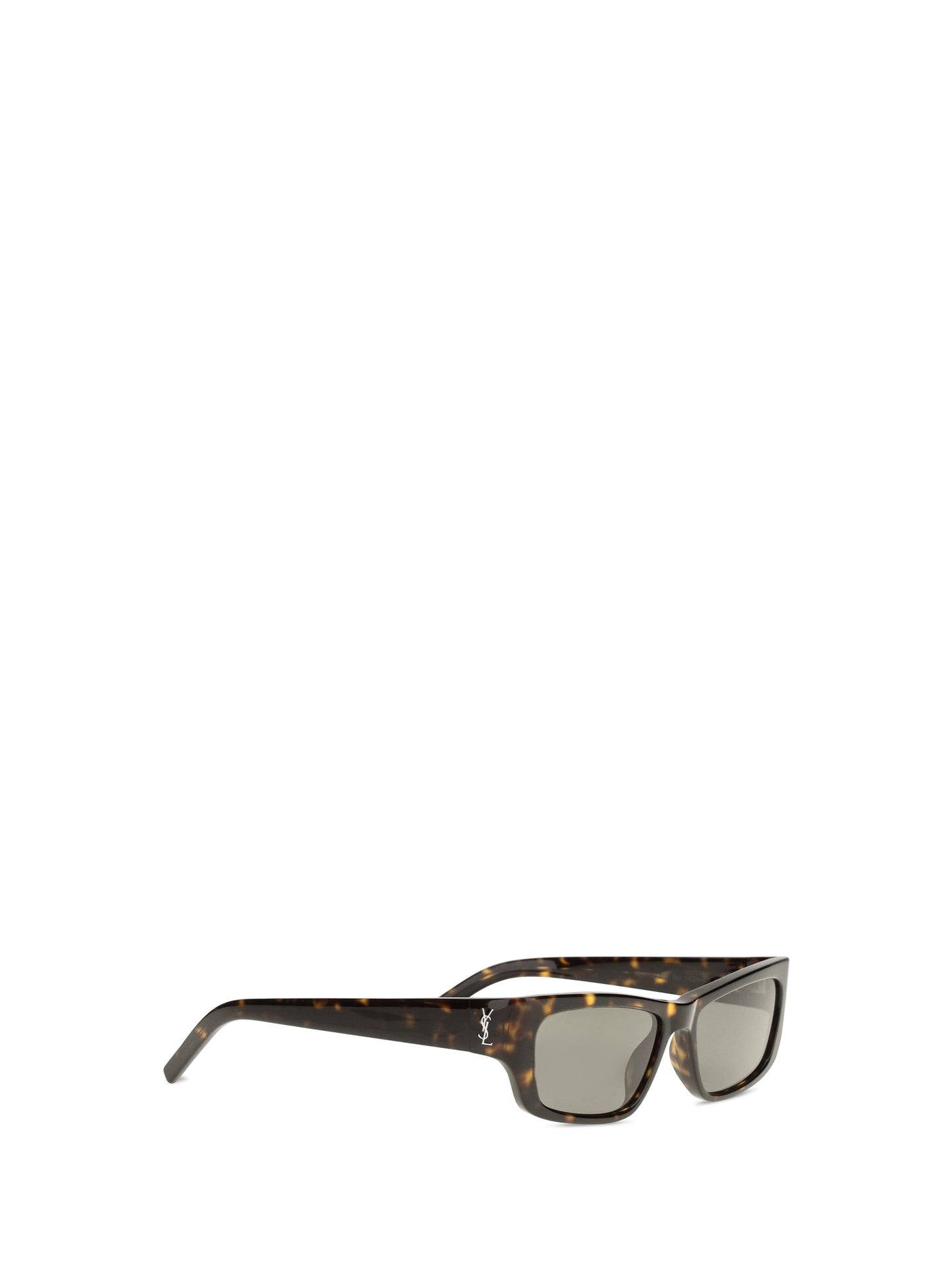 Saint Laurent Women Tortoiseshell Sunglasses With Side Logo SAINT LAURENT