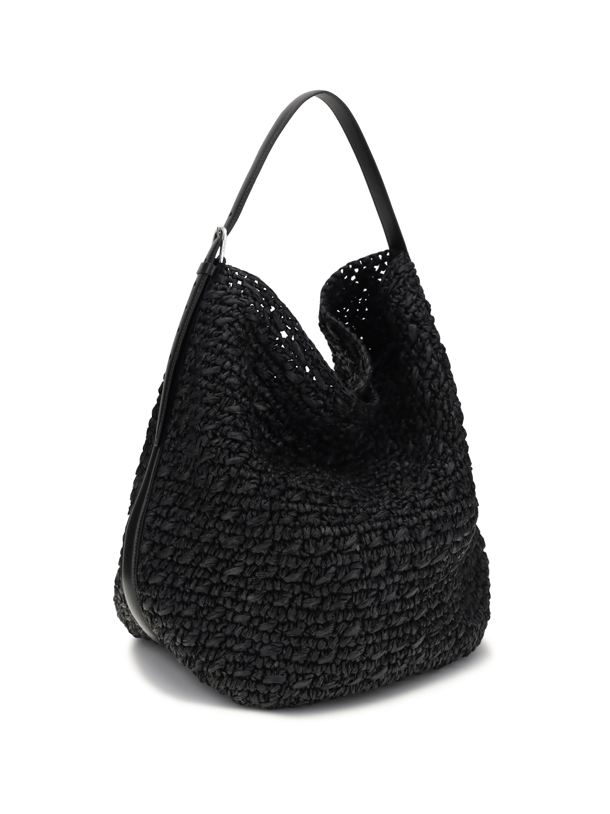 Toteme Women Paper Raffia Tote Shoulder Bag TOTEME