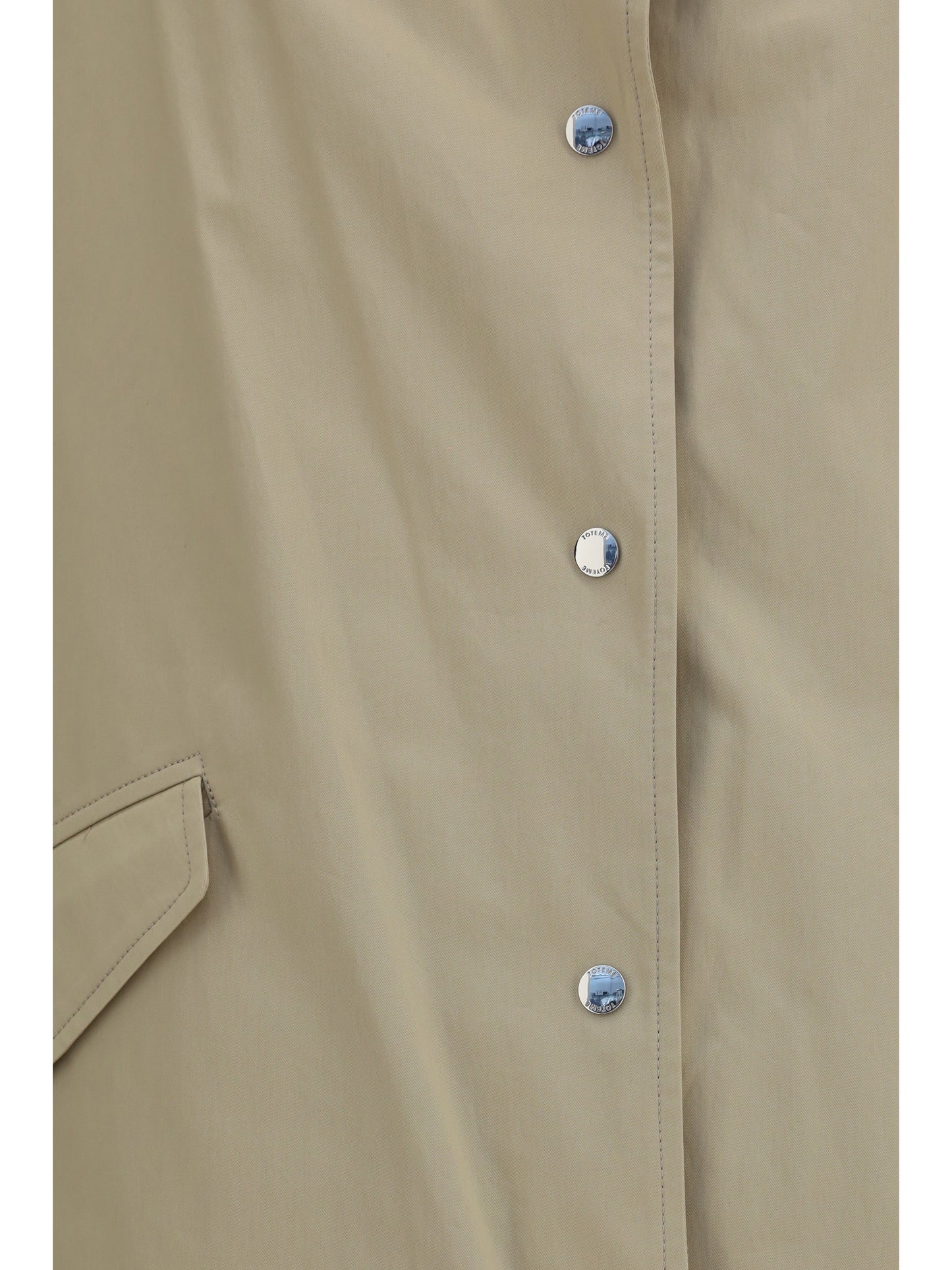 Toteme Women Oversized Cotton Trench TOTEME