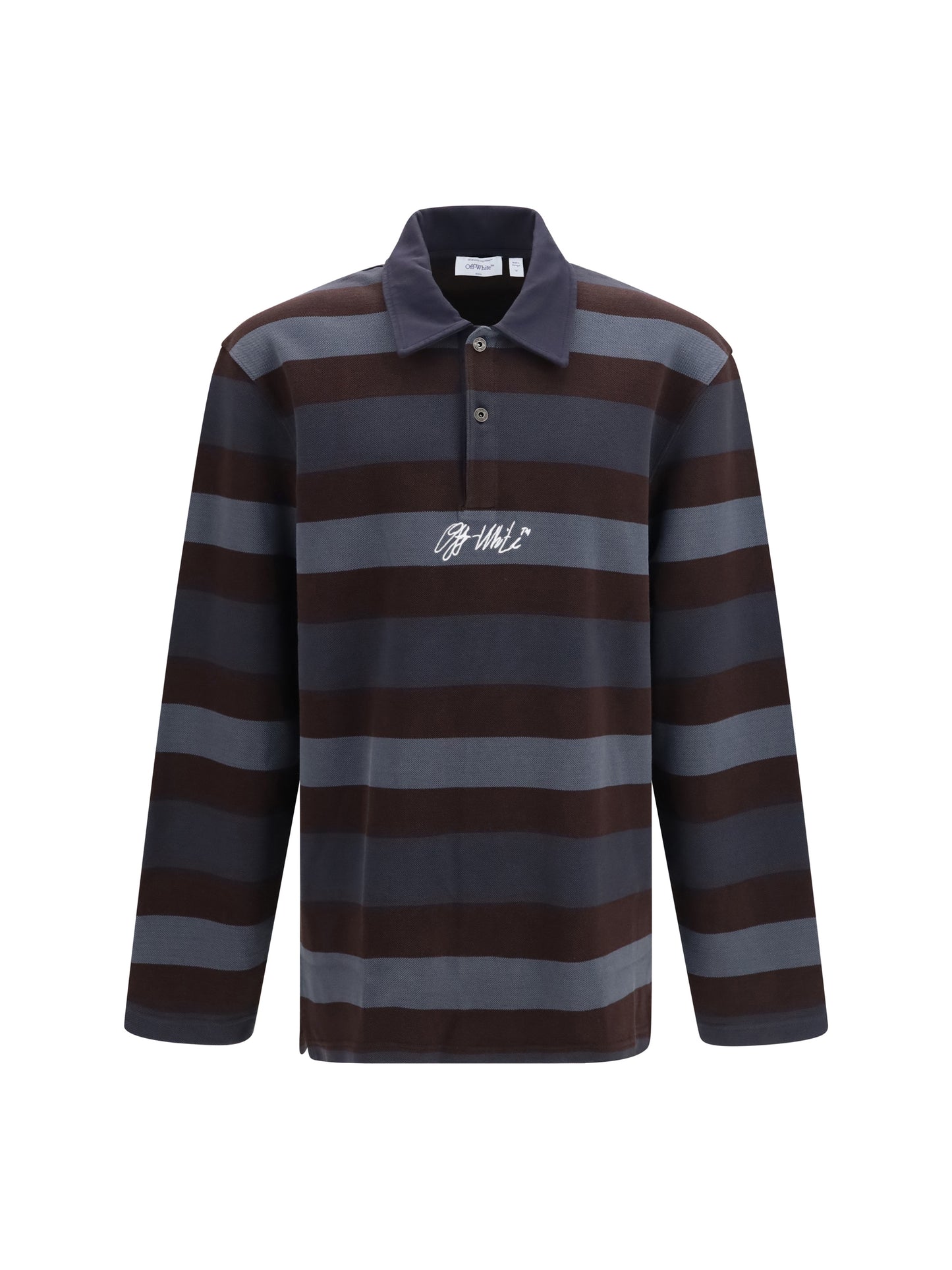 Off-White Men Stroke Polo Shirt OFF-WHITE