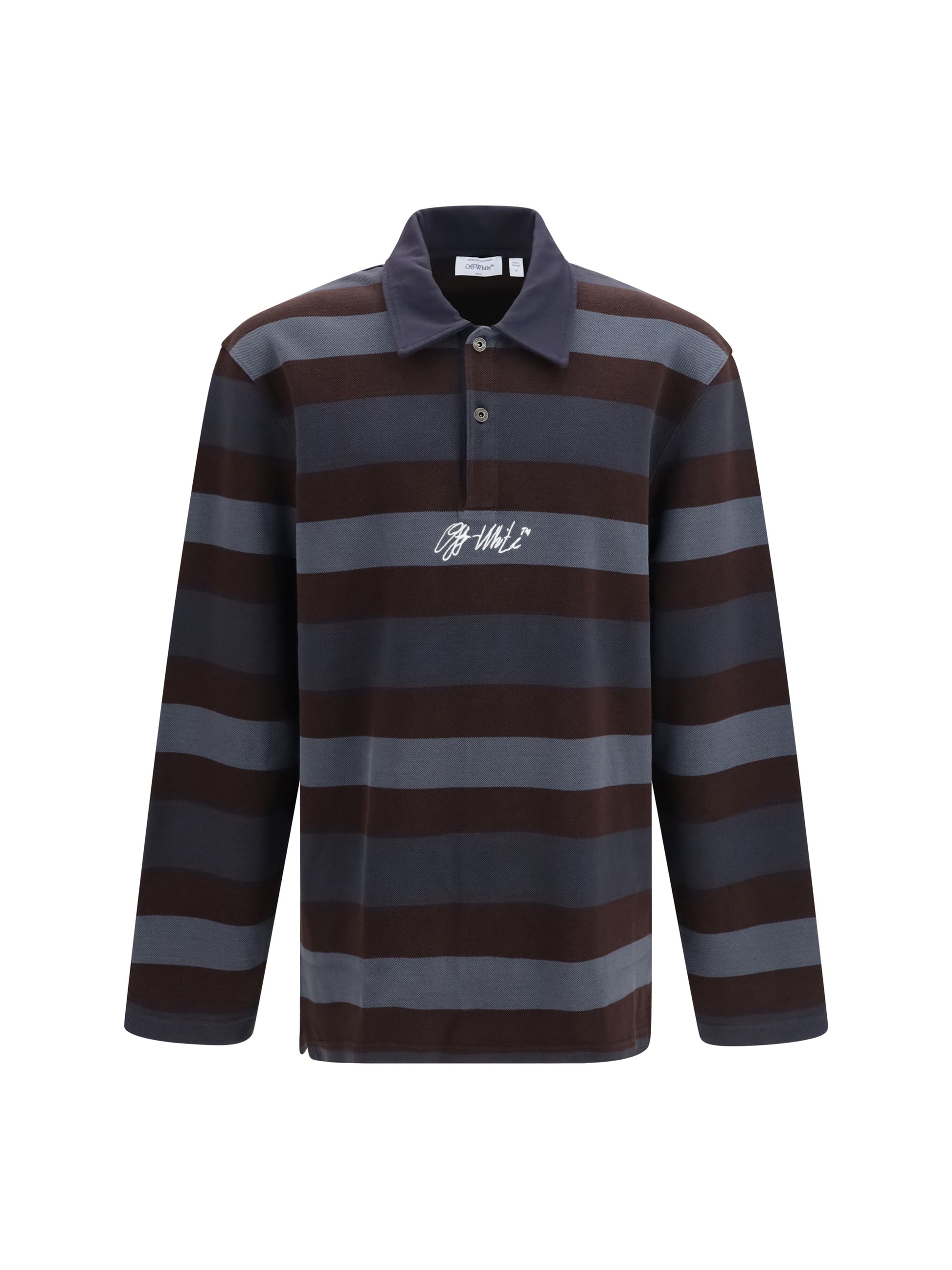 Off-White Men Stroke Polo Shirt OFF-WHITE