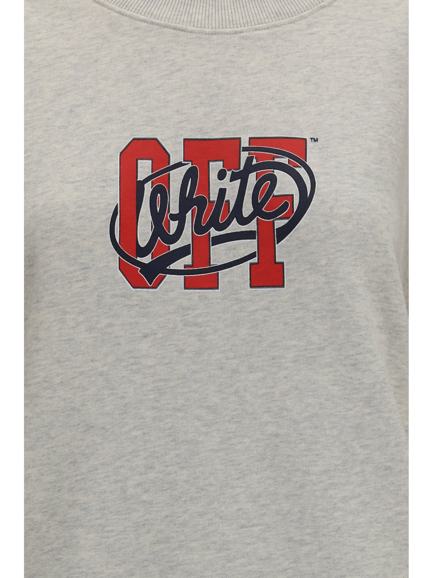 Off-White Women Off College Crewneck Sweatshirt OFF-WHITE