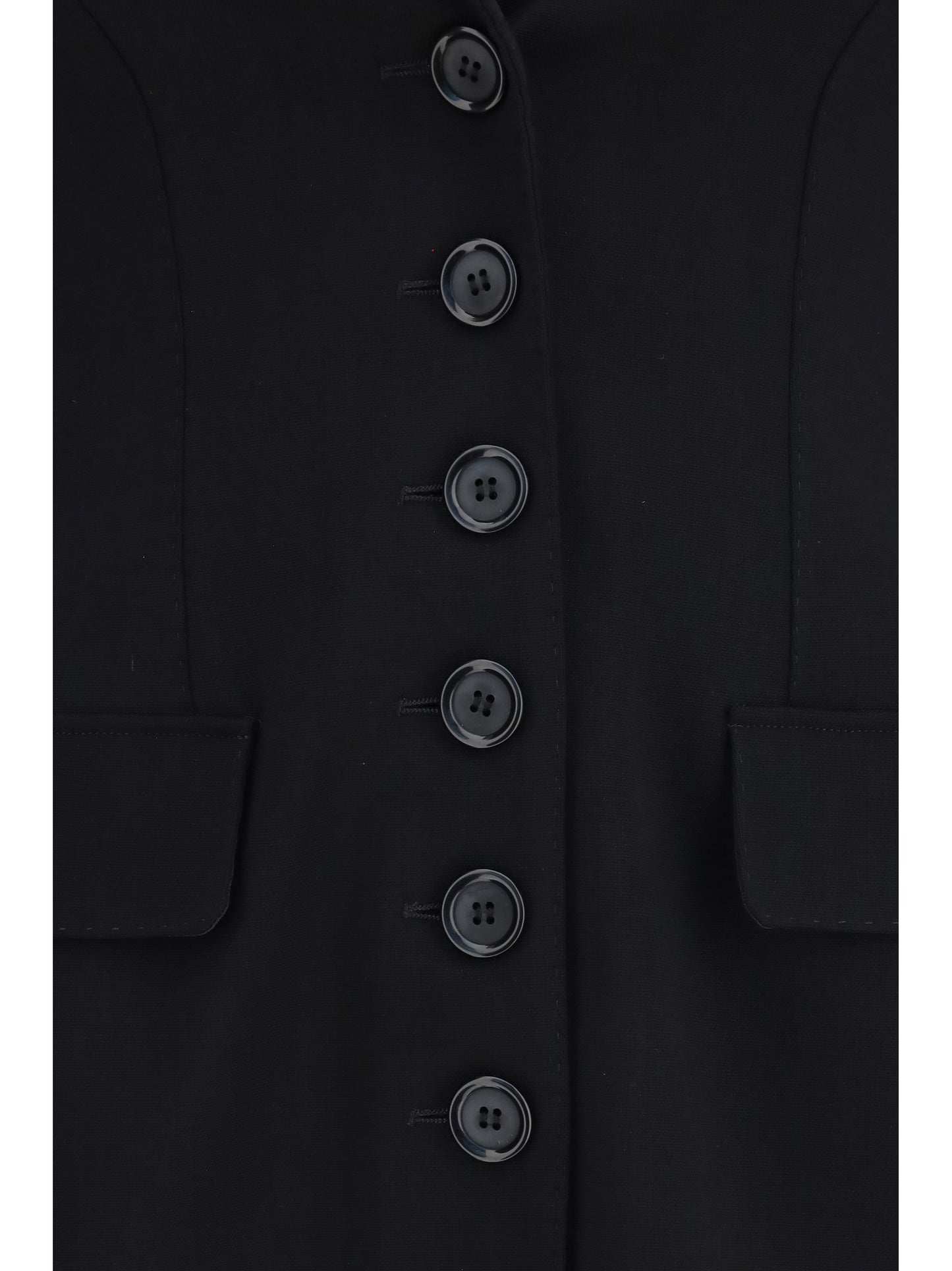 Dolce & Gabbana Women Stretch Wool Single Breasted Jacket DOLCE & GABBANA