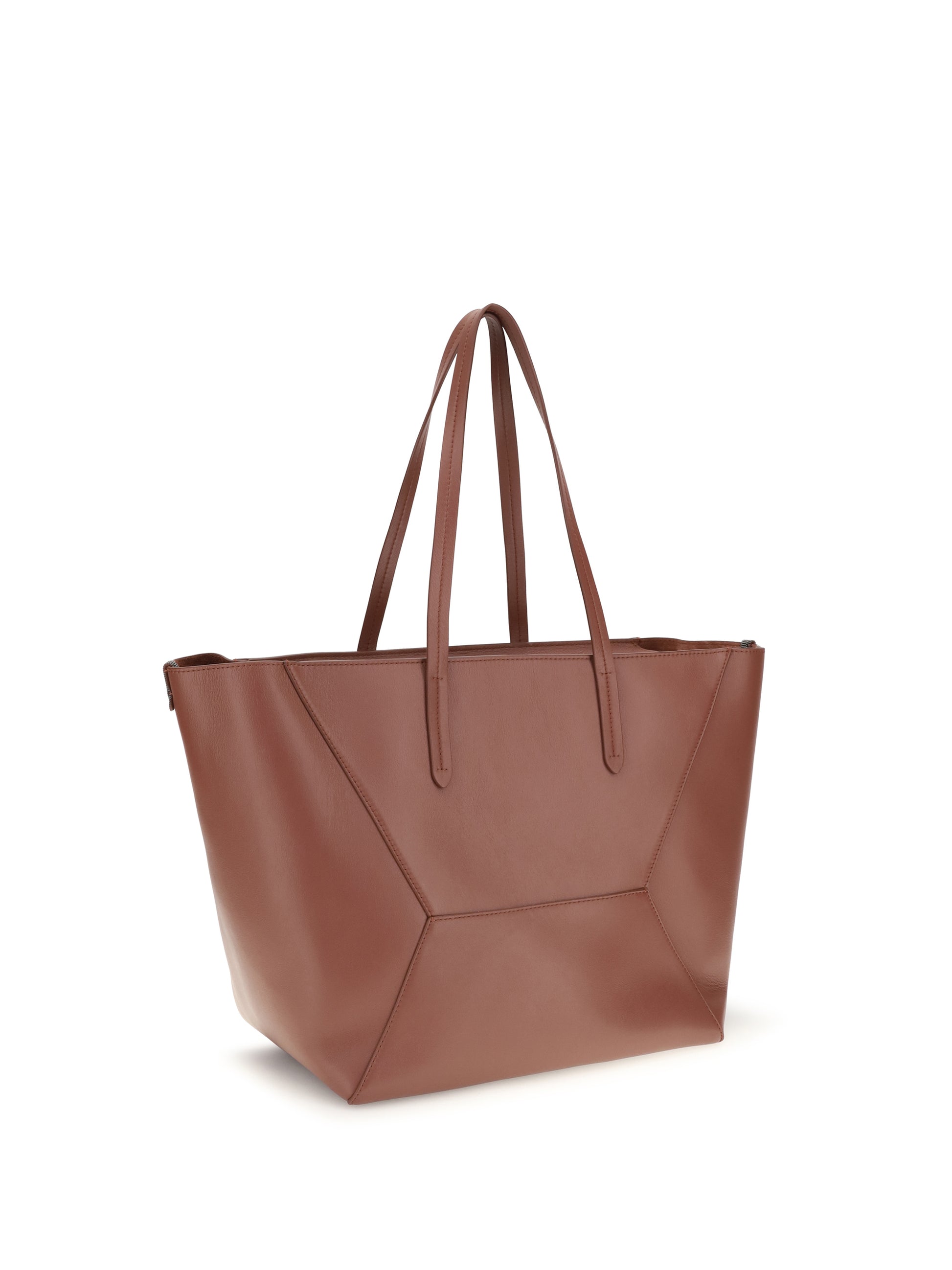 Brunello Cucinelli Women Leather Tote Bag BRUNELLO CUCINELLI