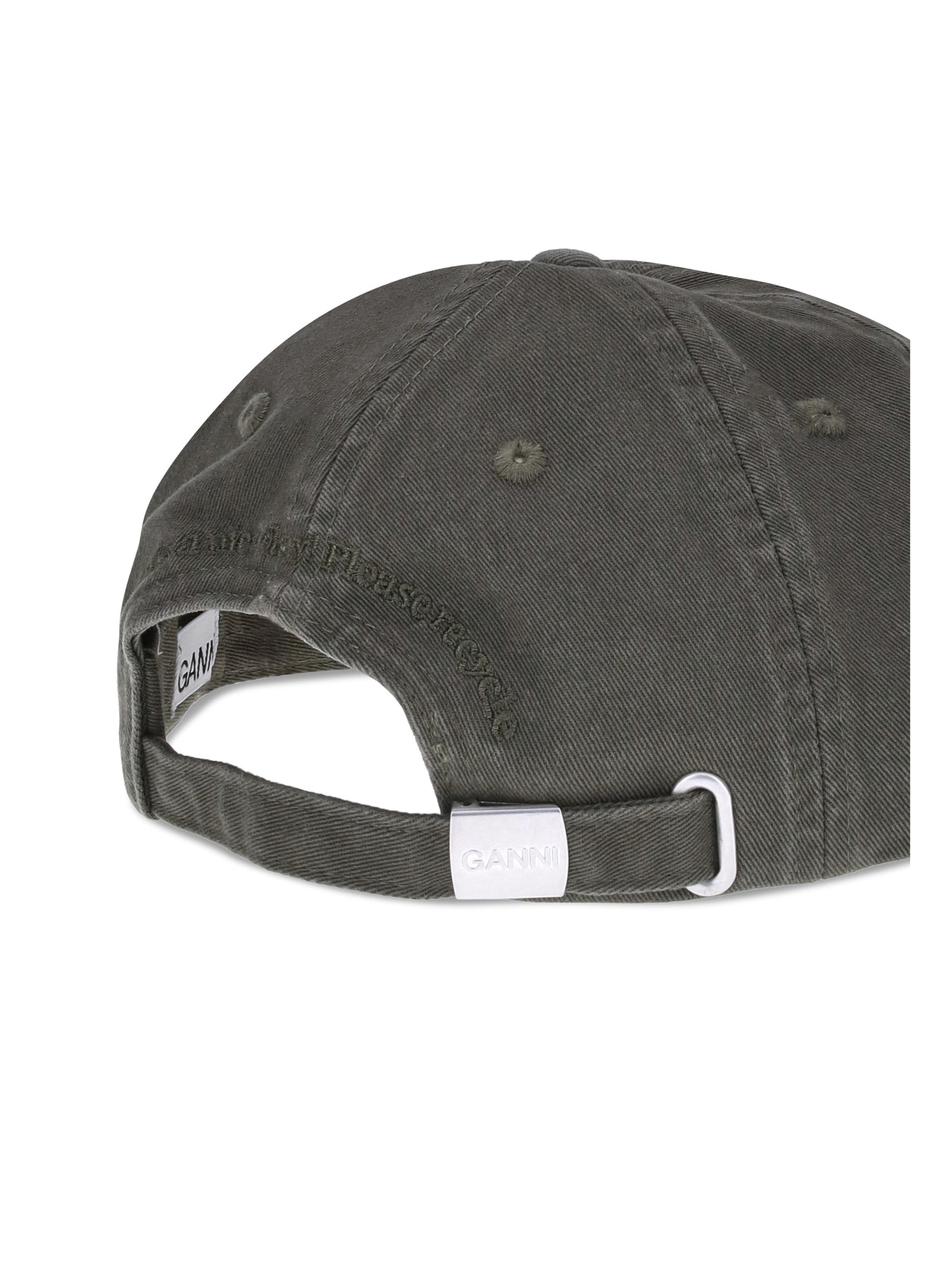 Ganni Women Logo Baseball Cap GANNI