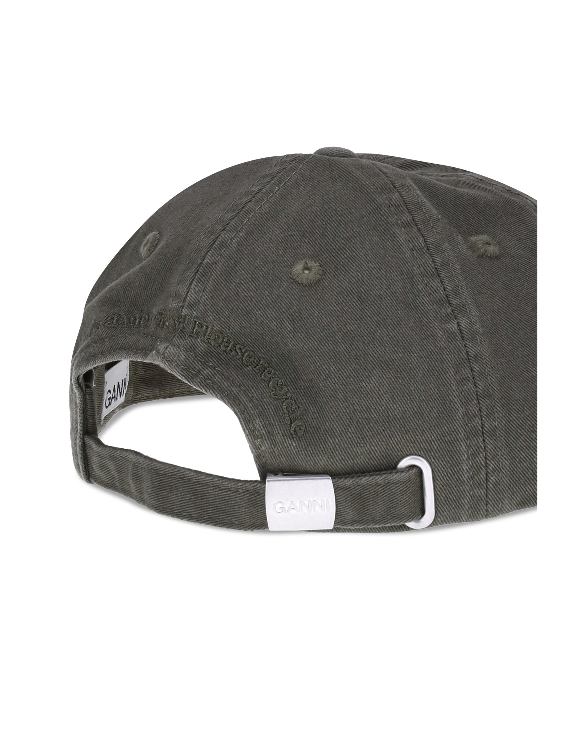 Ganni Women Logo Baseball Cap GANNI