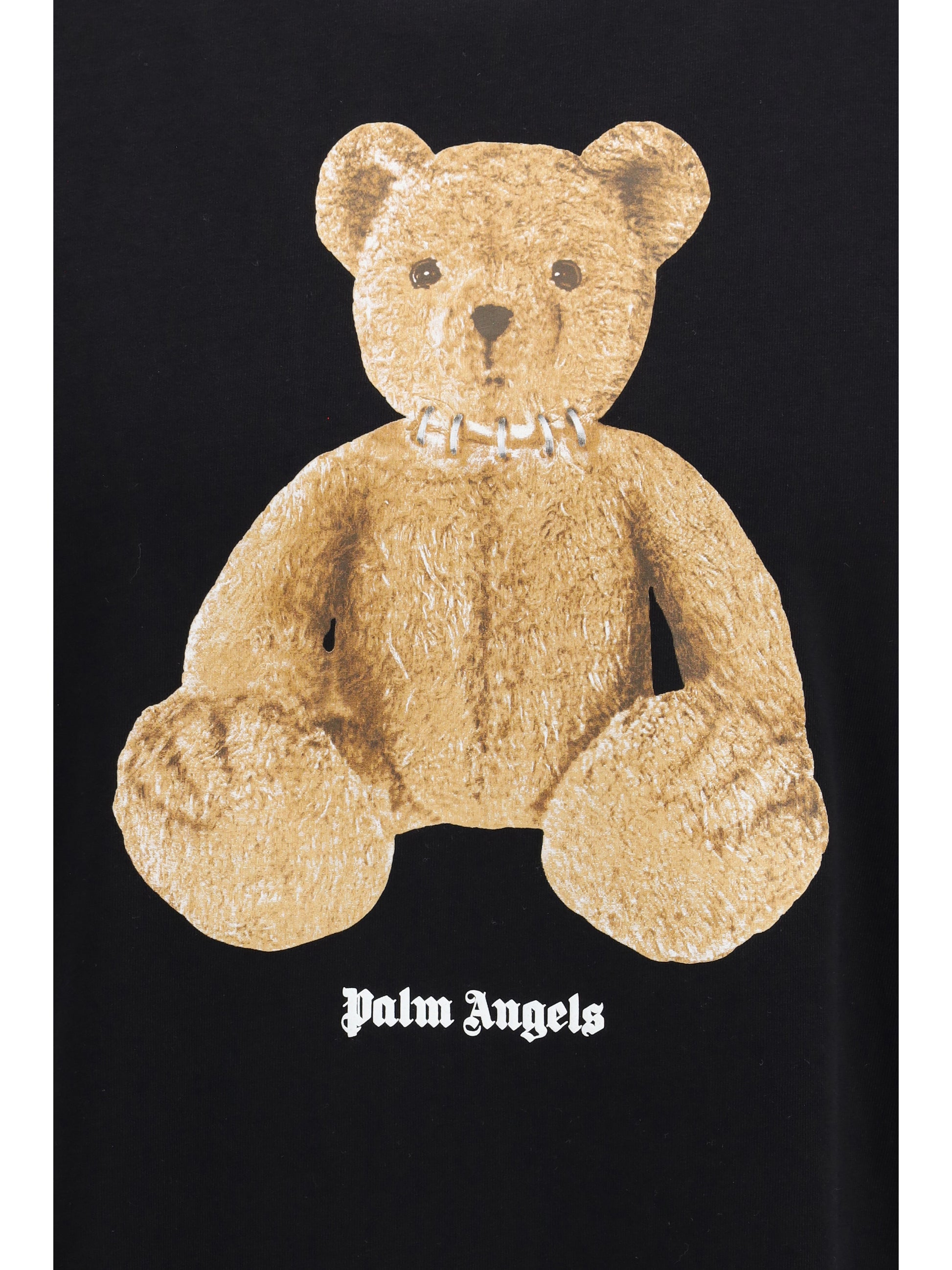 Palm Angels Men Bear Print T-Shirt PALM ANGELS