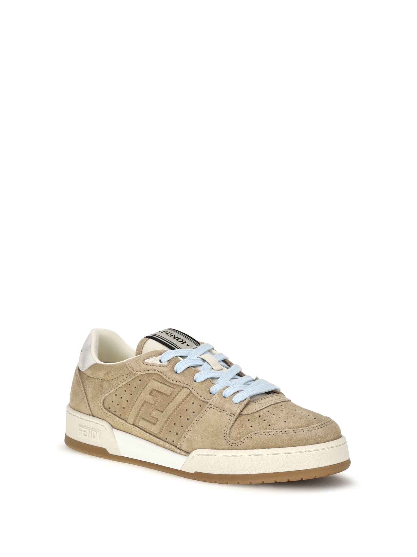 Fendi Men Match Suede Sneakers FENDI