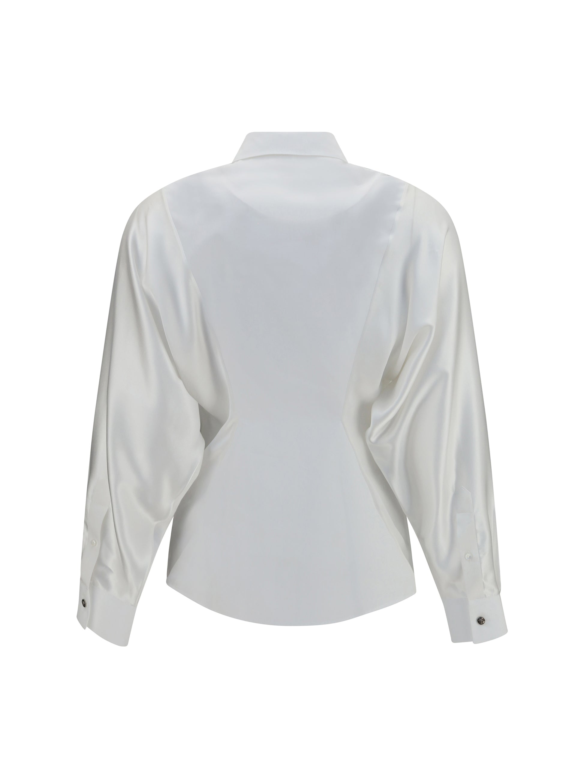 Versace Women Embroidered Cotton Poplin Shirt VERSACE
