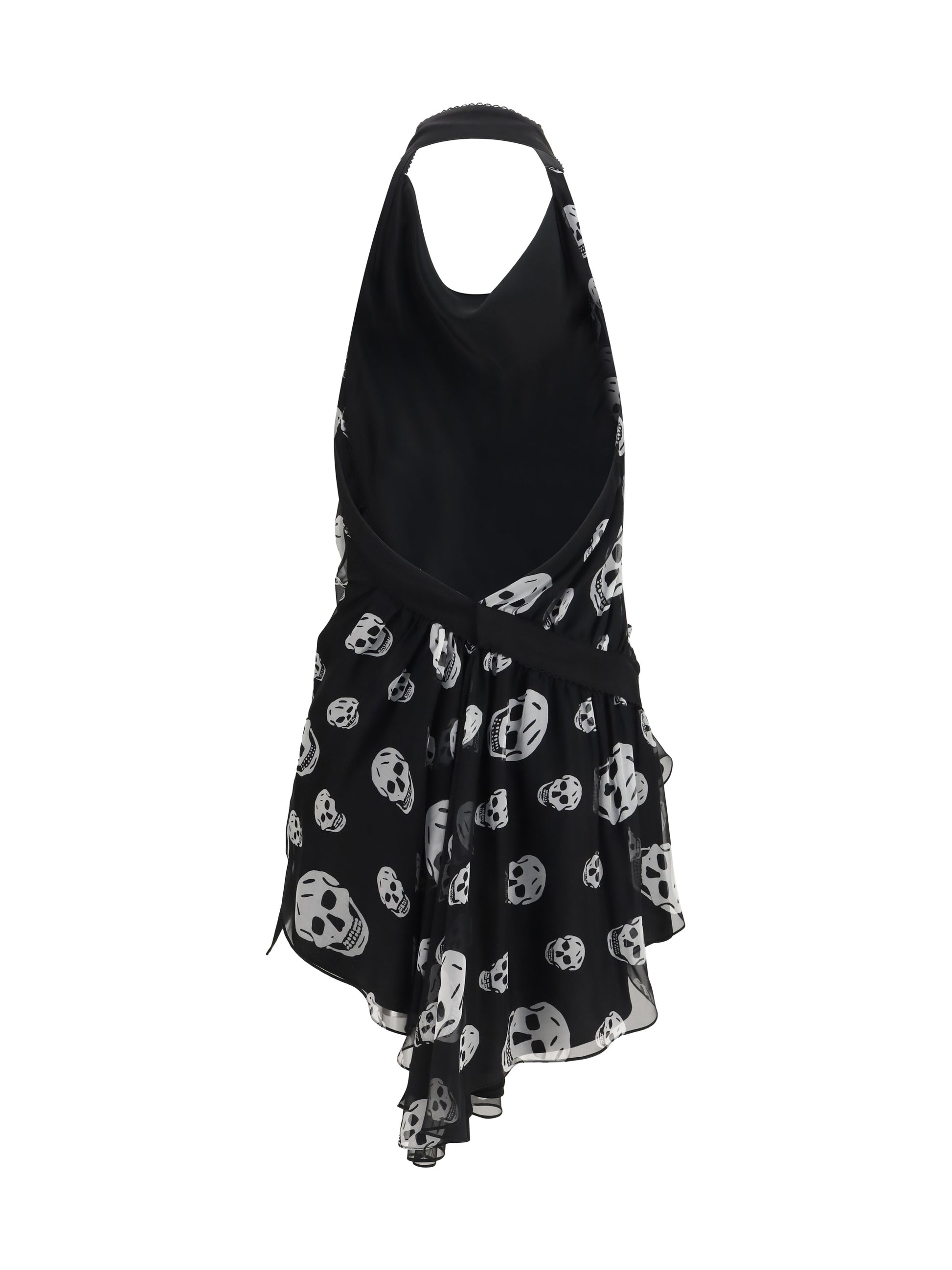 Alexander Mcqueen Women Halter Silk Top ALEXANDER MCQUEEN