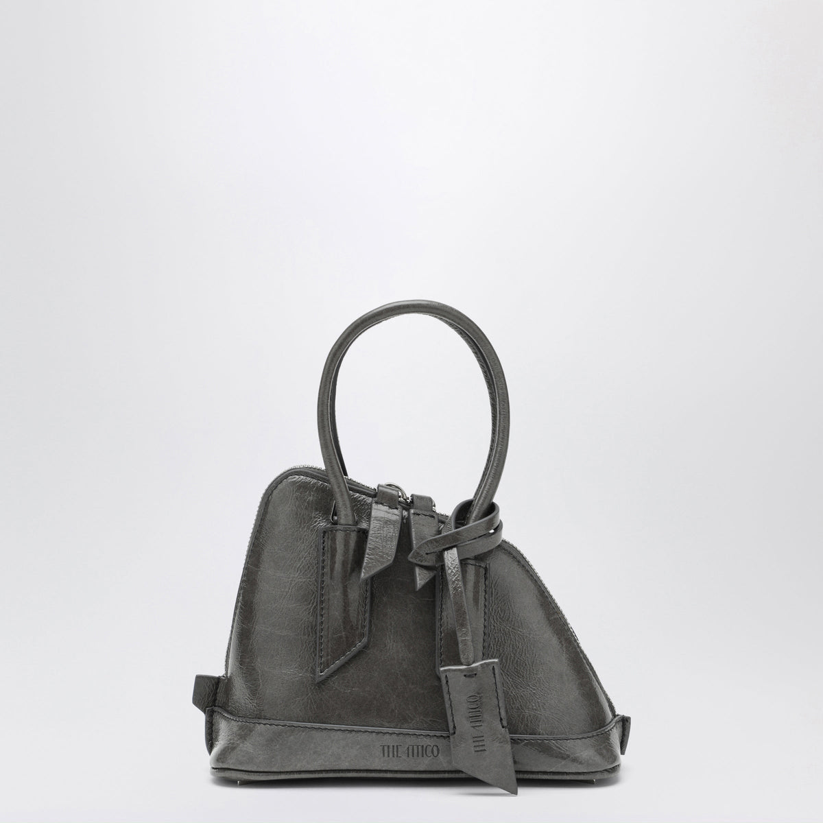 The Attico Pearl Grey Sant Ambroeus Mini Bag Women THE ATTICO