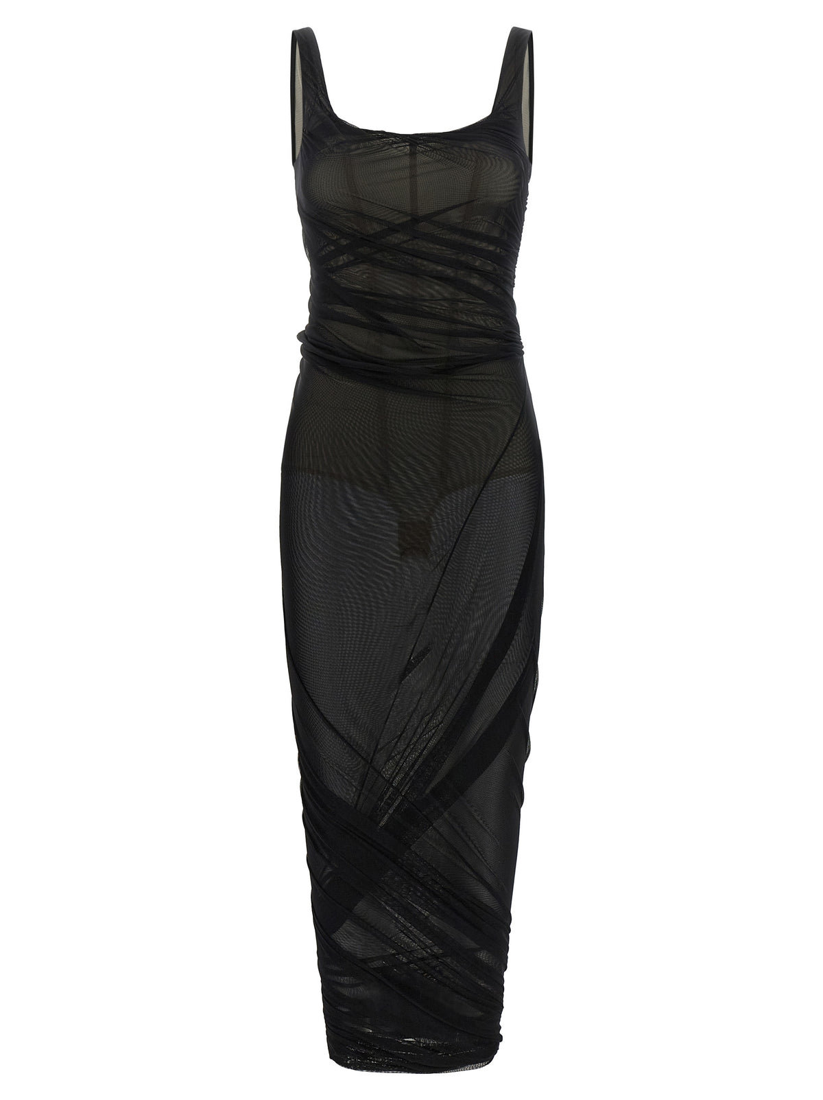 The Attico Women Dress With Transparencies THE ATTICO