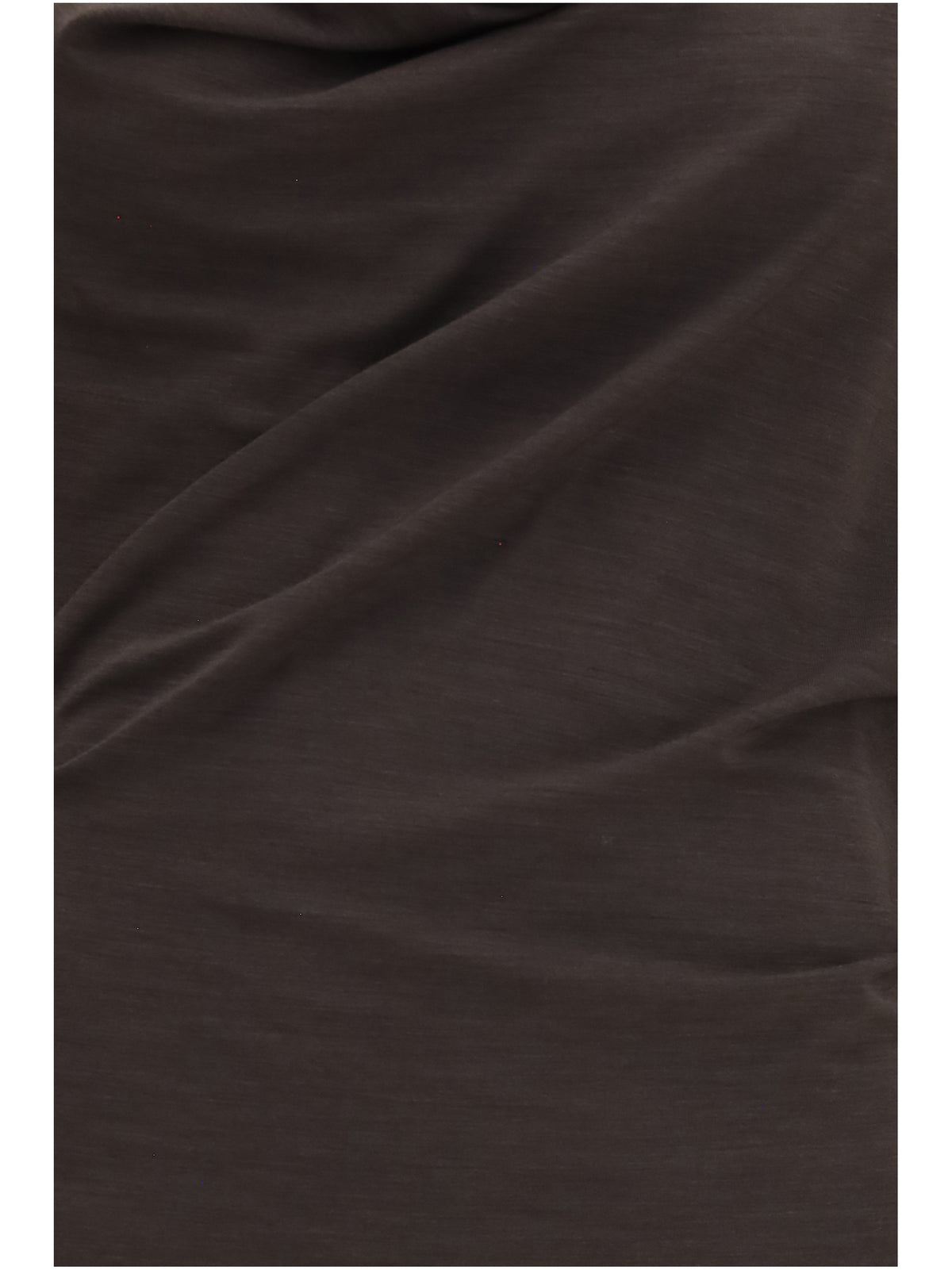 Brunello Cucinelli Women Techno Wool Jersey Draped Dress With Monili BRUNELLO CUCINELLI