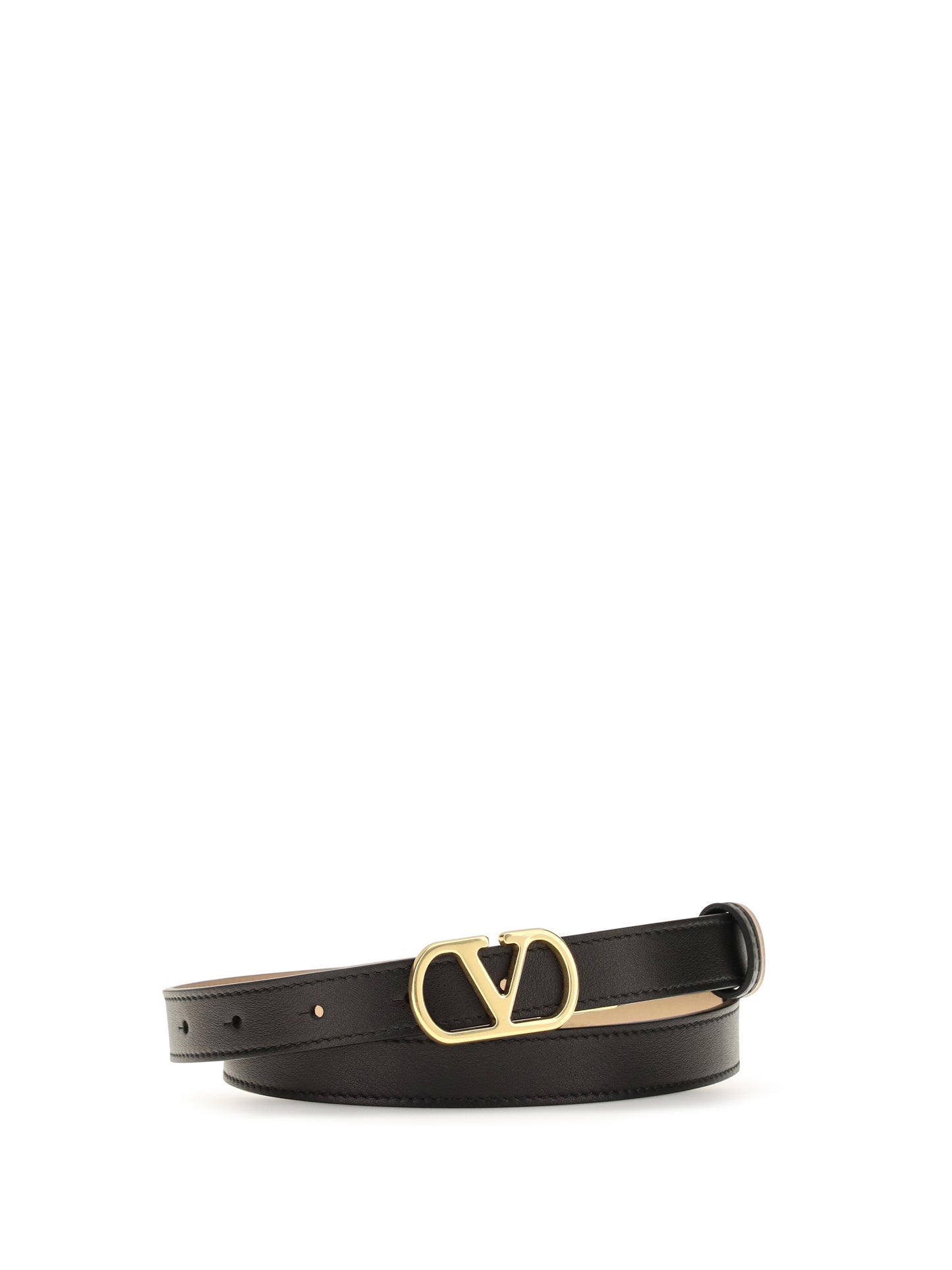 Valentino Garavani Women Smooth Leather Reversible Belt VALENTINO GARAVANI