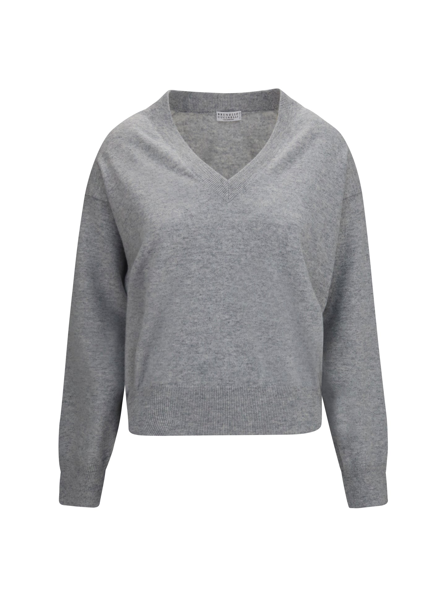 Brunello Cucinelli Women V-Neck Cashmere Sweater BRUNELLO CUCINELLI
