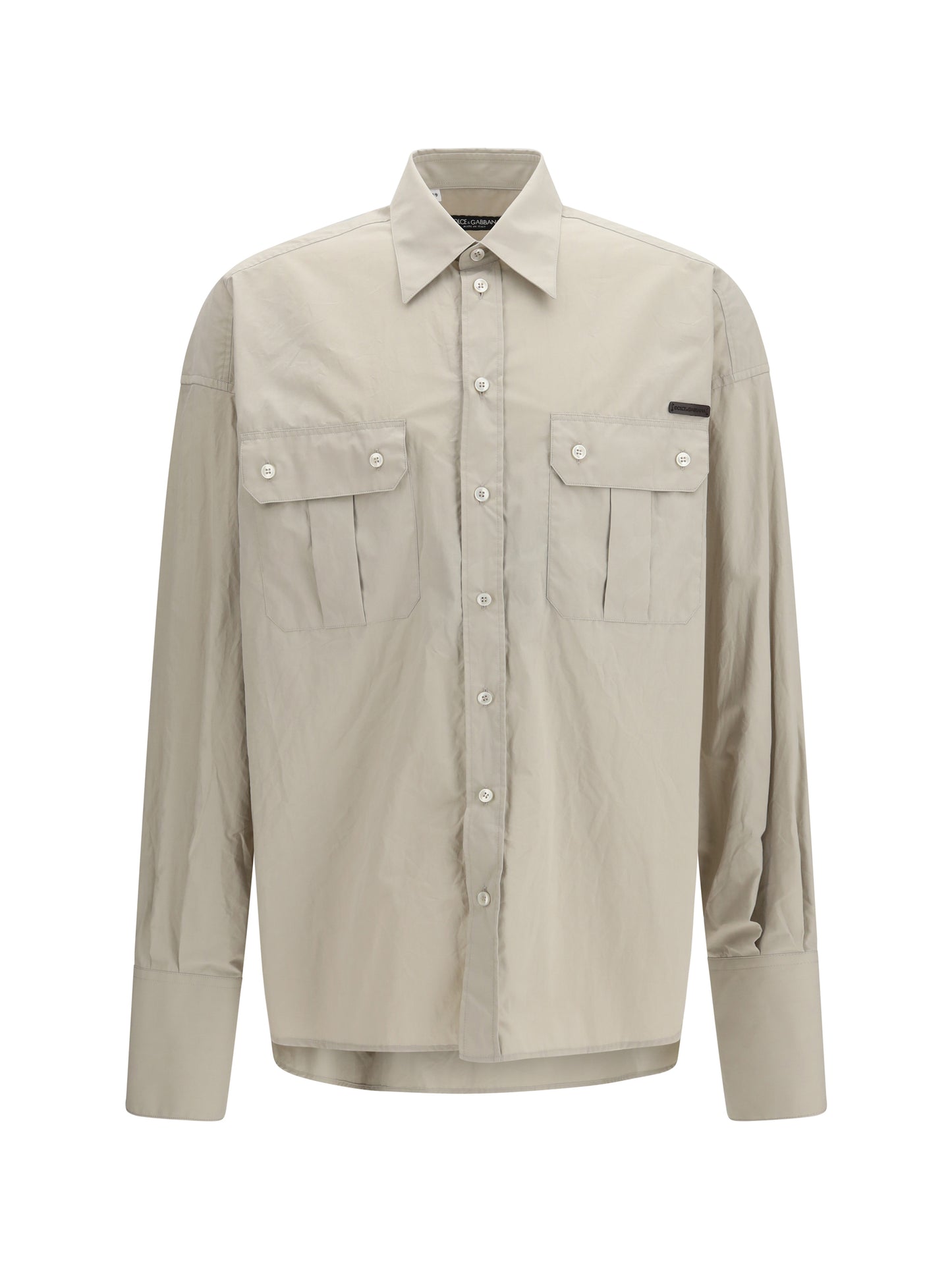 Dolce & Gabbana Men Poplin Shirt DOLCE & GABBANA