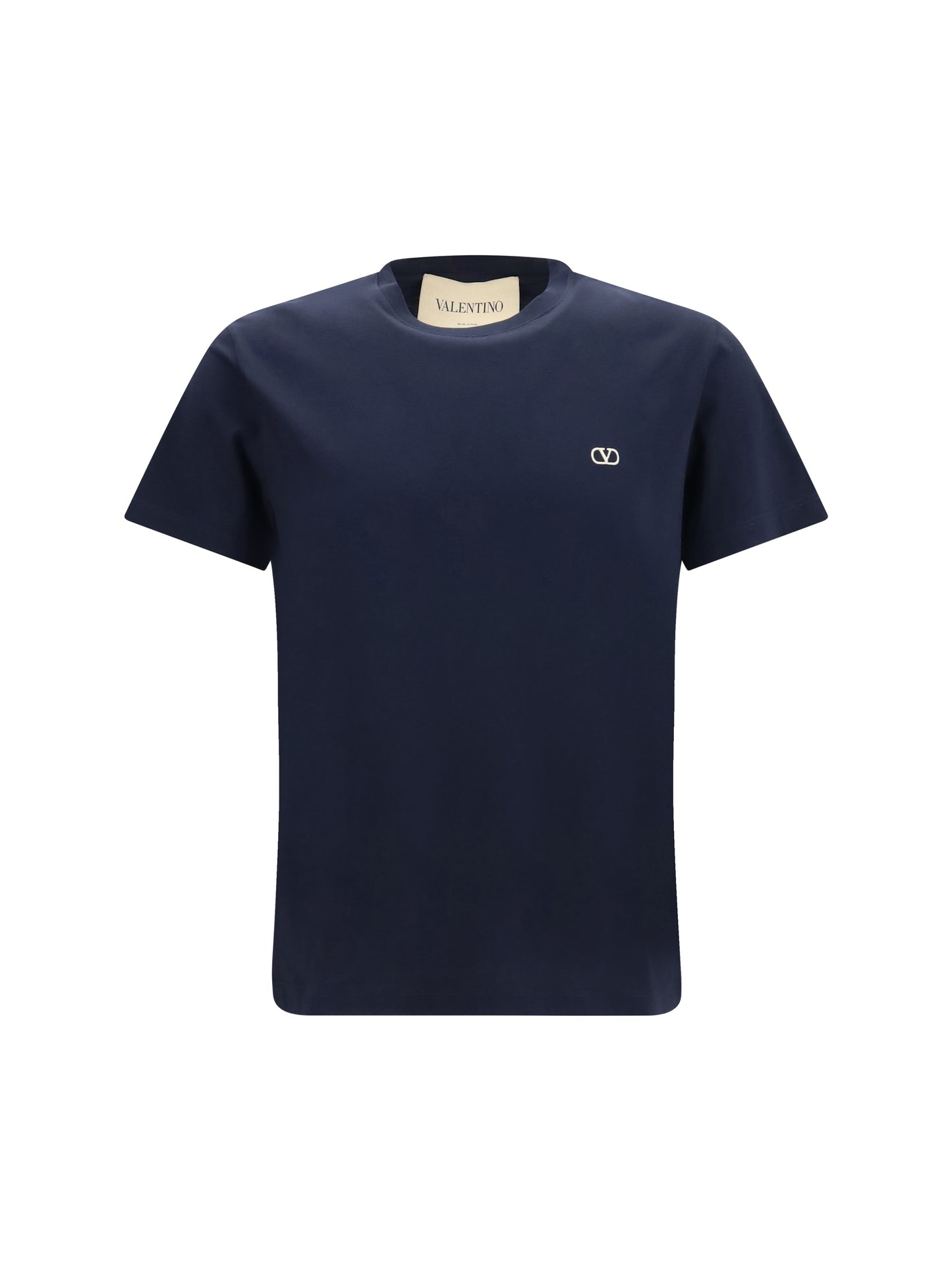 Valentino Men Cotton Vlogo T-Shirt VALENTINO