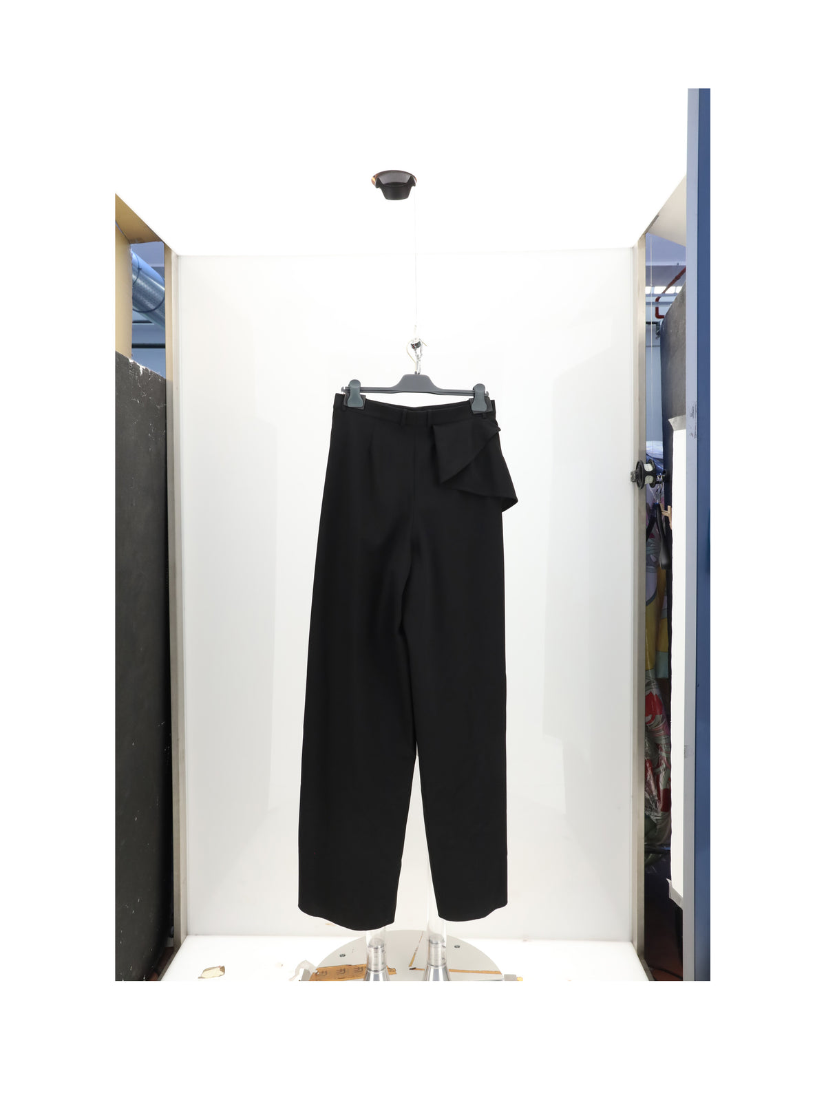 Dior Women Ruffle Panta Nero CHRISTIAN DIOR