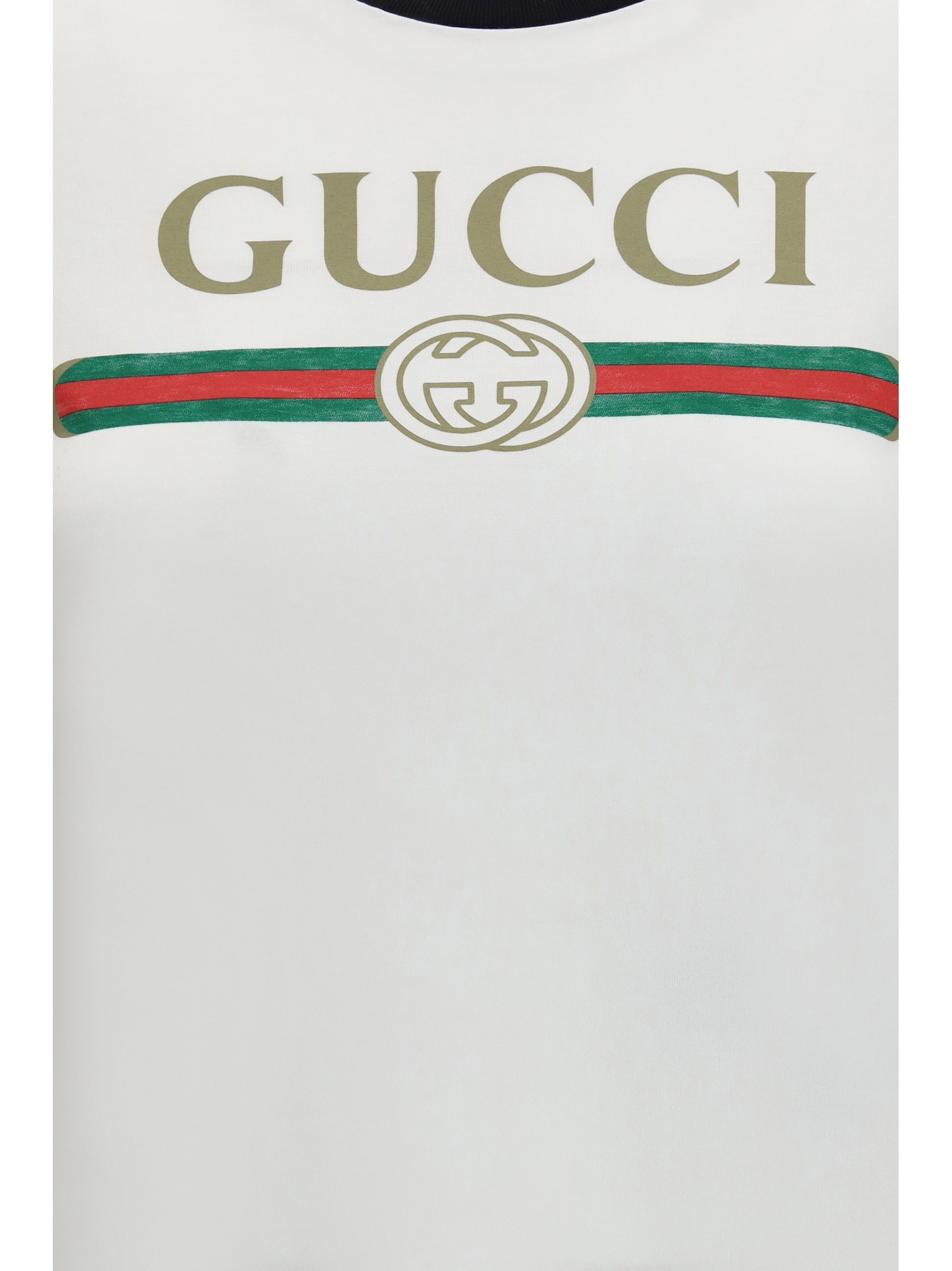Gucci Women Printed Cotton Jersey T-Shirt GUCCI