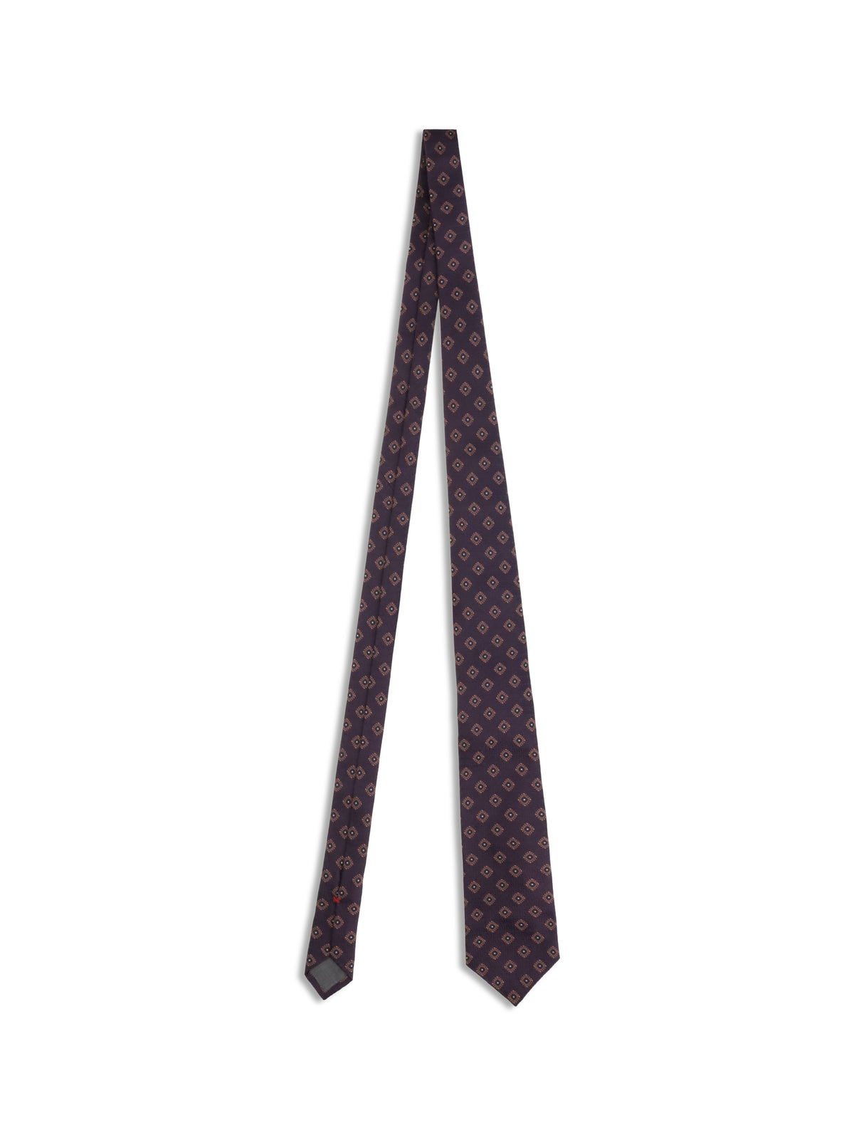 Brunello Cucinelli Men Geometric Silk Tie BRUNELLO CUCINELLI