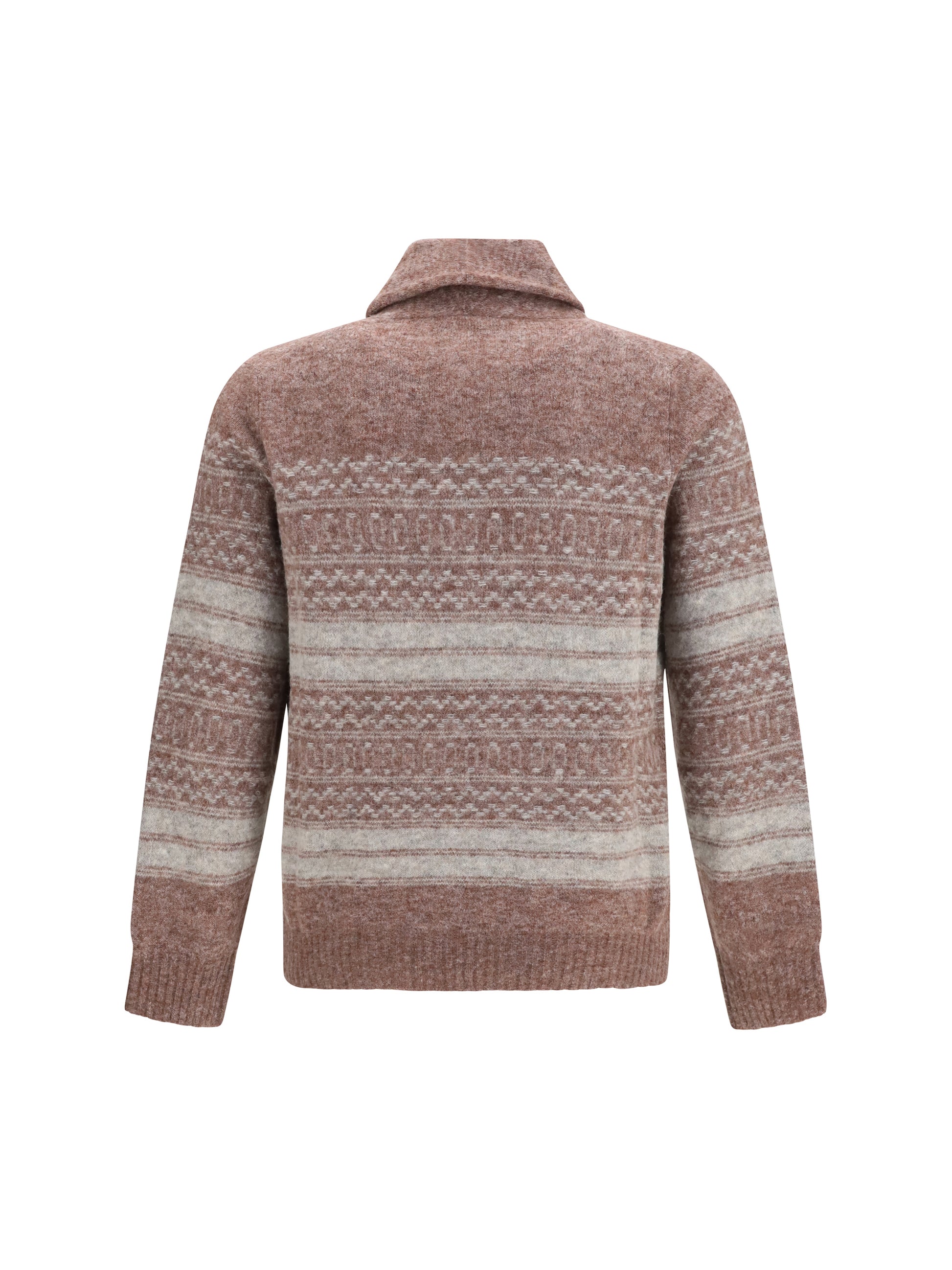 Brunello Cucinelli Men V-Neck Button Cardigan BRUNELLO CUCINELLI