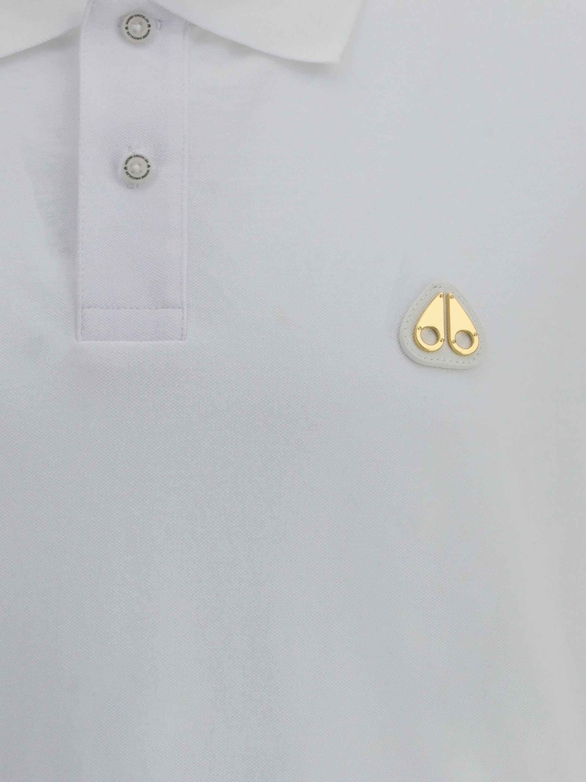 Moose Knuckles Men Everett Gold Polo MOOSE KNUCKLES
