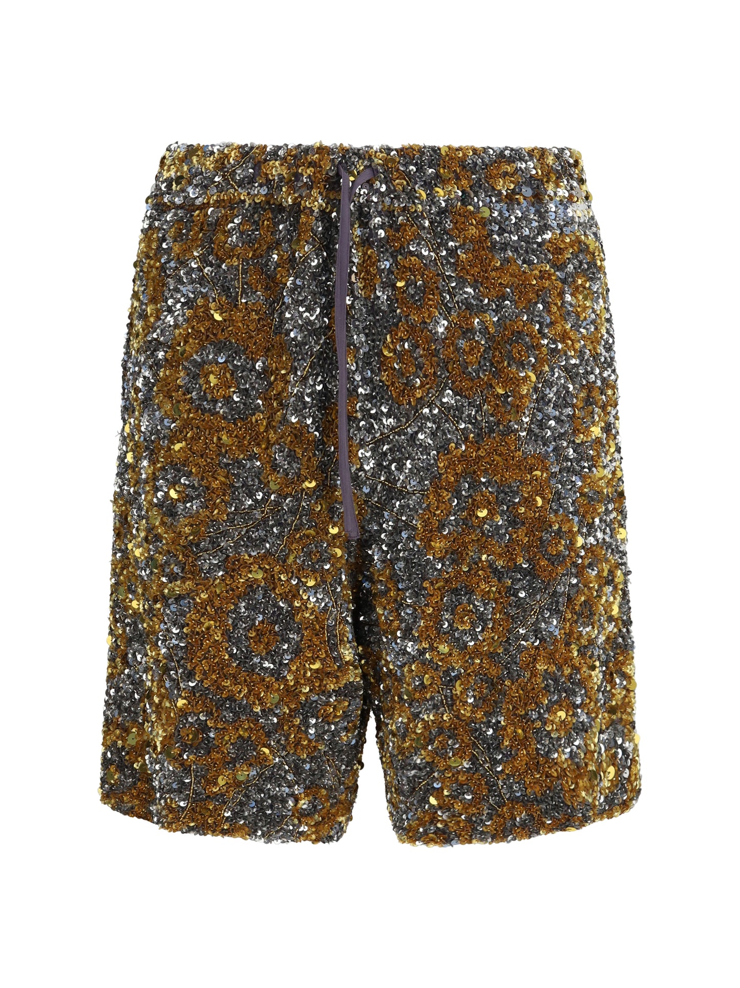 Dries Van Noten Men Sequin-Embellished Shorts DRIES VAN NOTEN