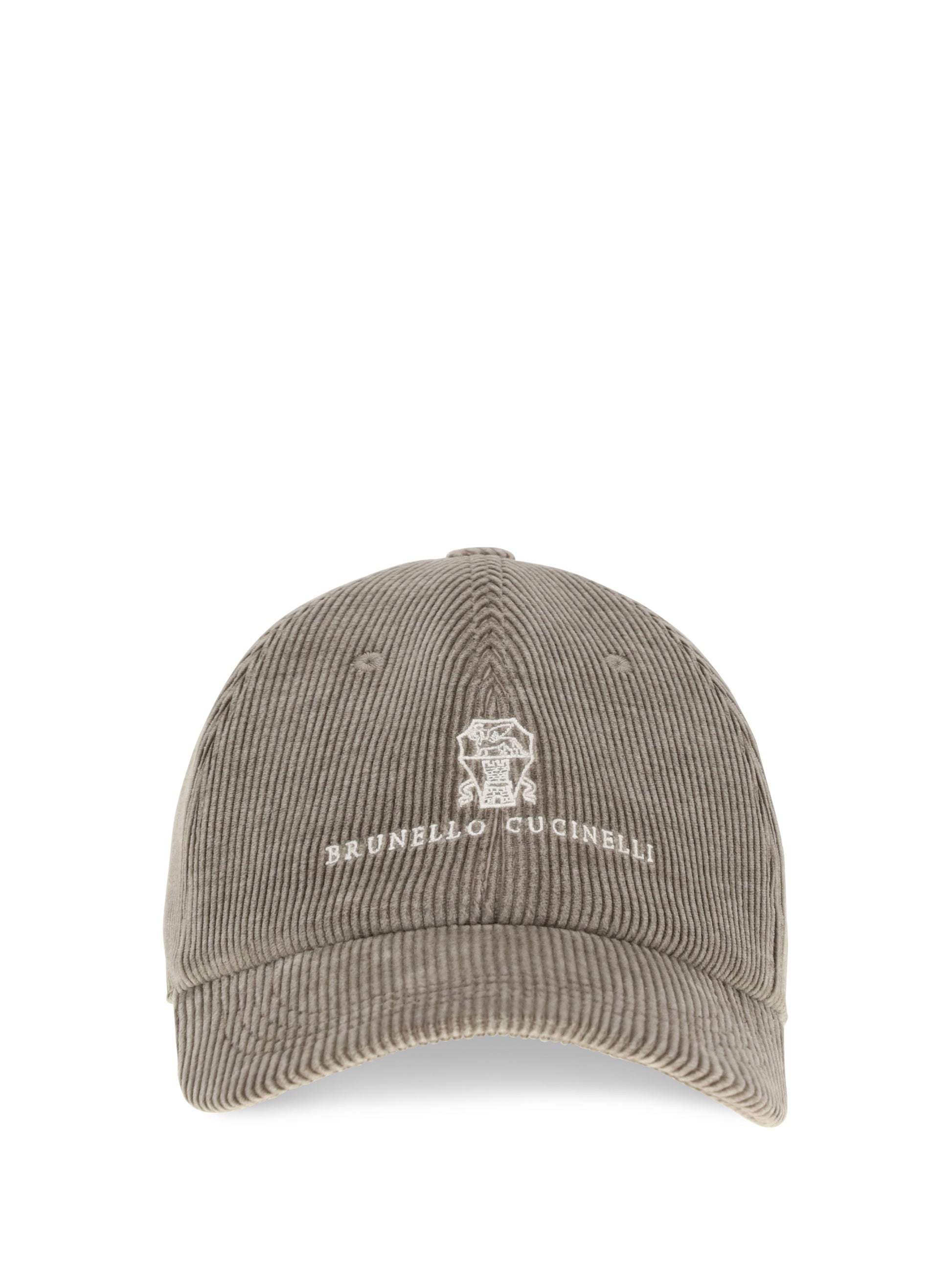 Brunello Cucinelli Men Ribbed Baseball Cap BRUNELLO CUCINELLI