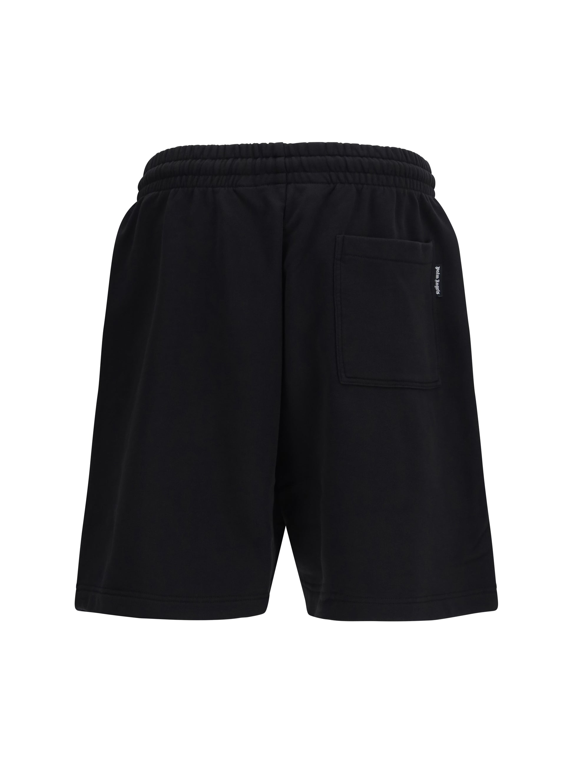 Palm Angels Men Waist Logo Sweatshorts PALM ANGELS