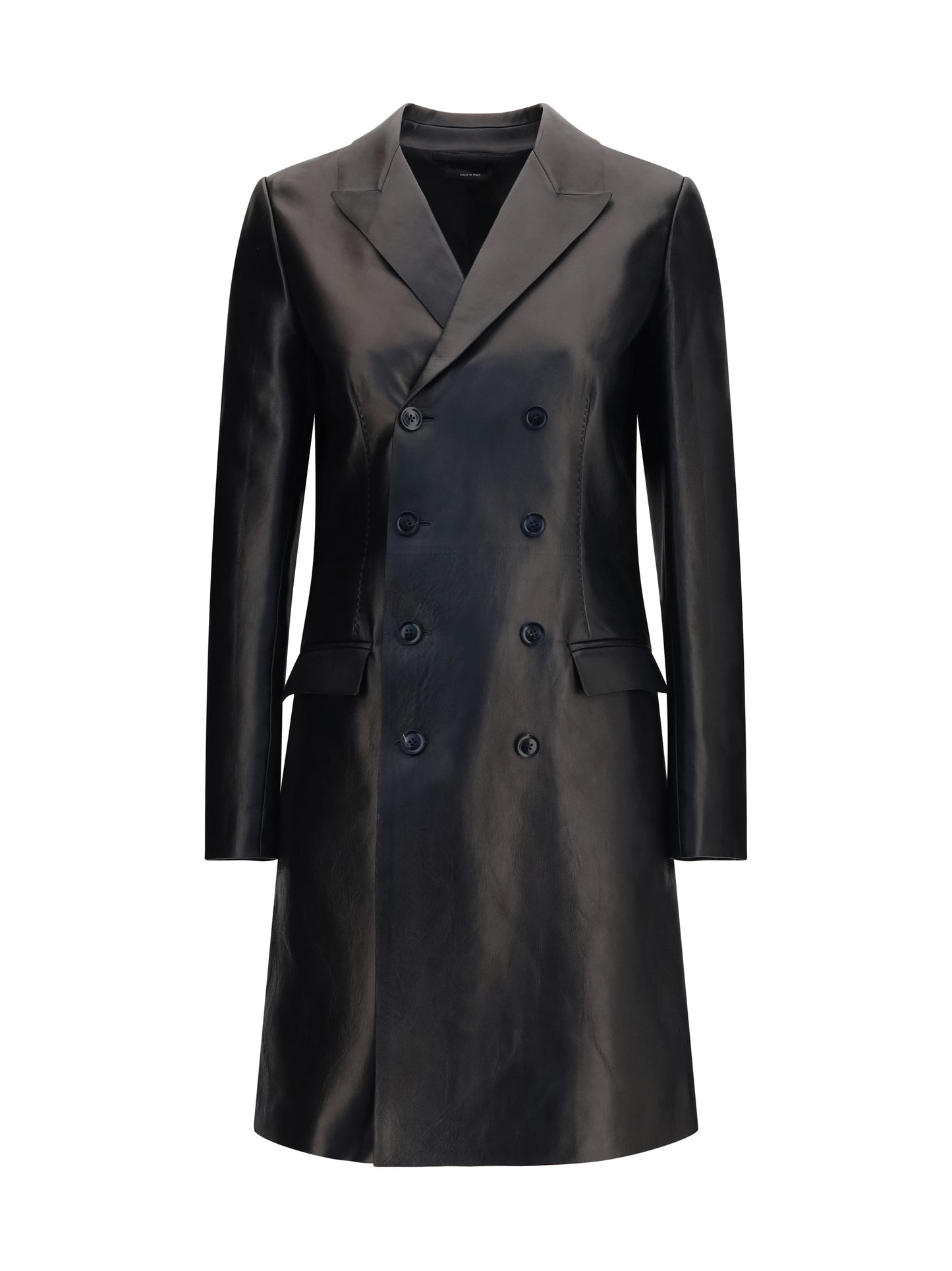 Tom Ford Women Double-Breasted Lambskin Coat TOM FORD